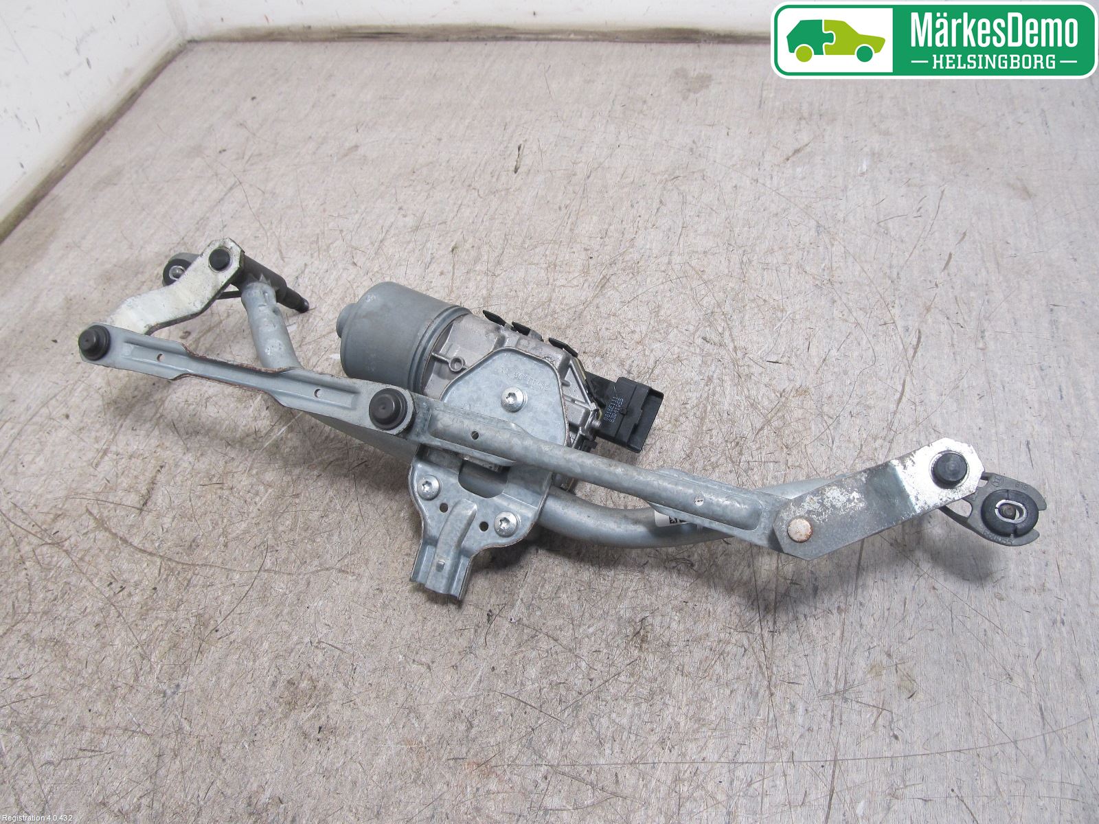Peugeot 207 Torkarmotor Vindruta