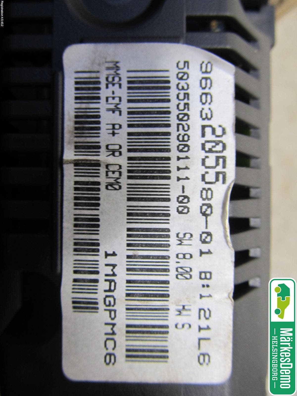 Peugeot 207 Färddator