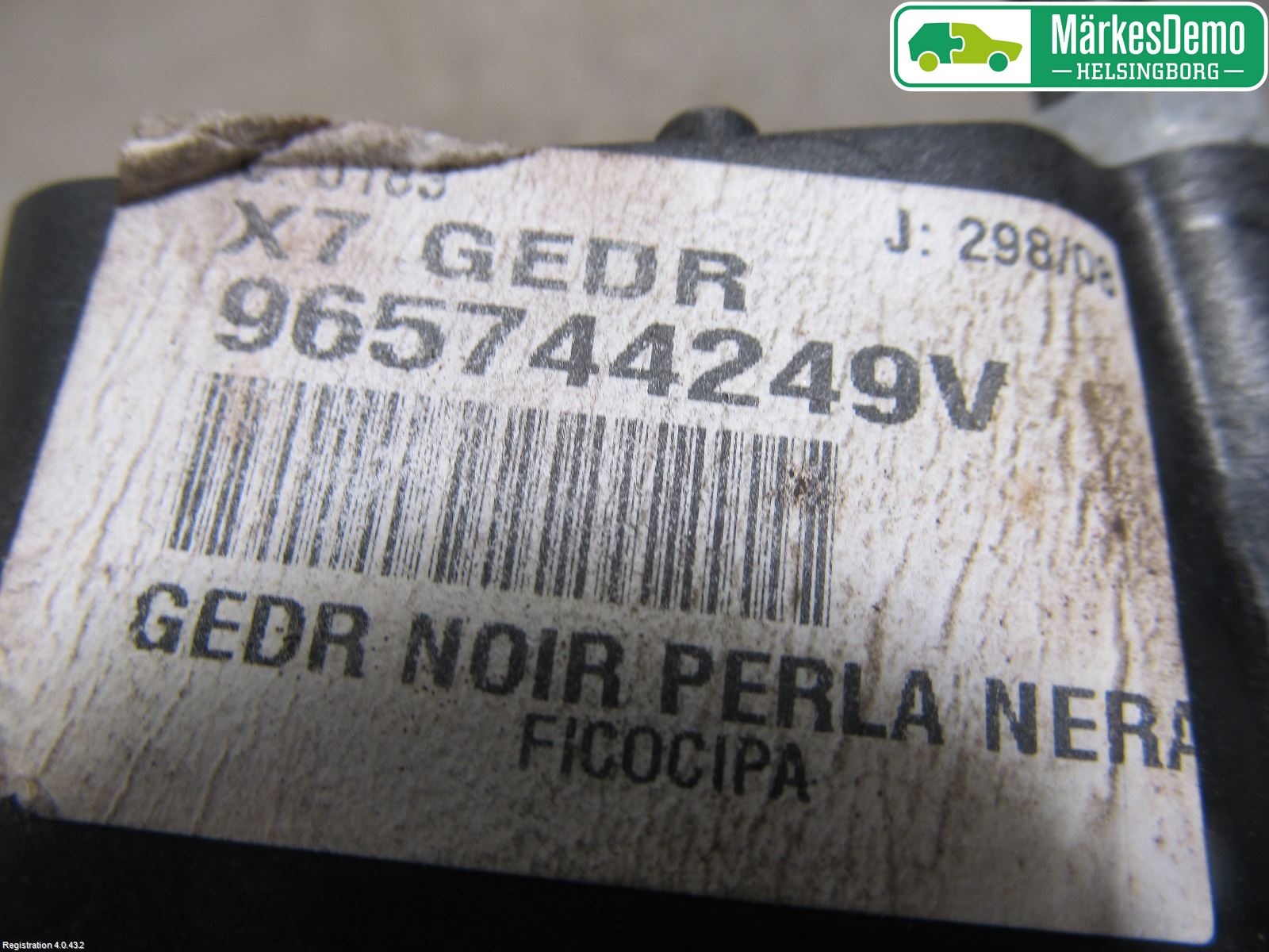 Citroen C5 08-17 Spegel Yttre El Vä