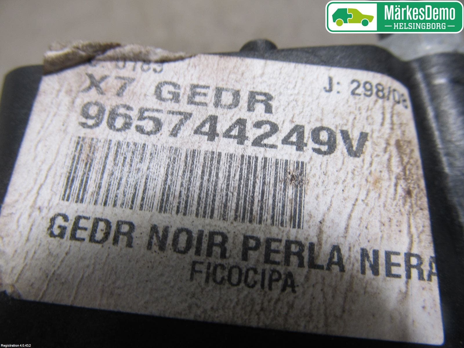 Citroen C5 08-17 Spegel Yttre El Vä