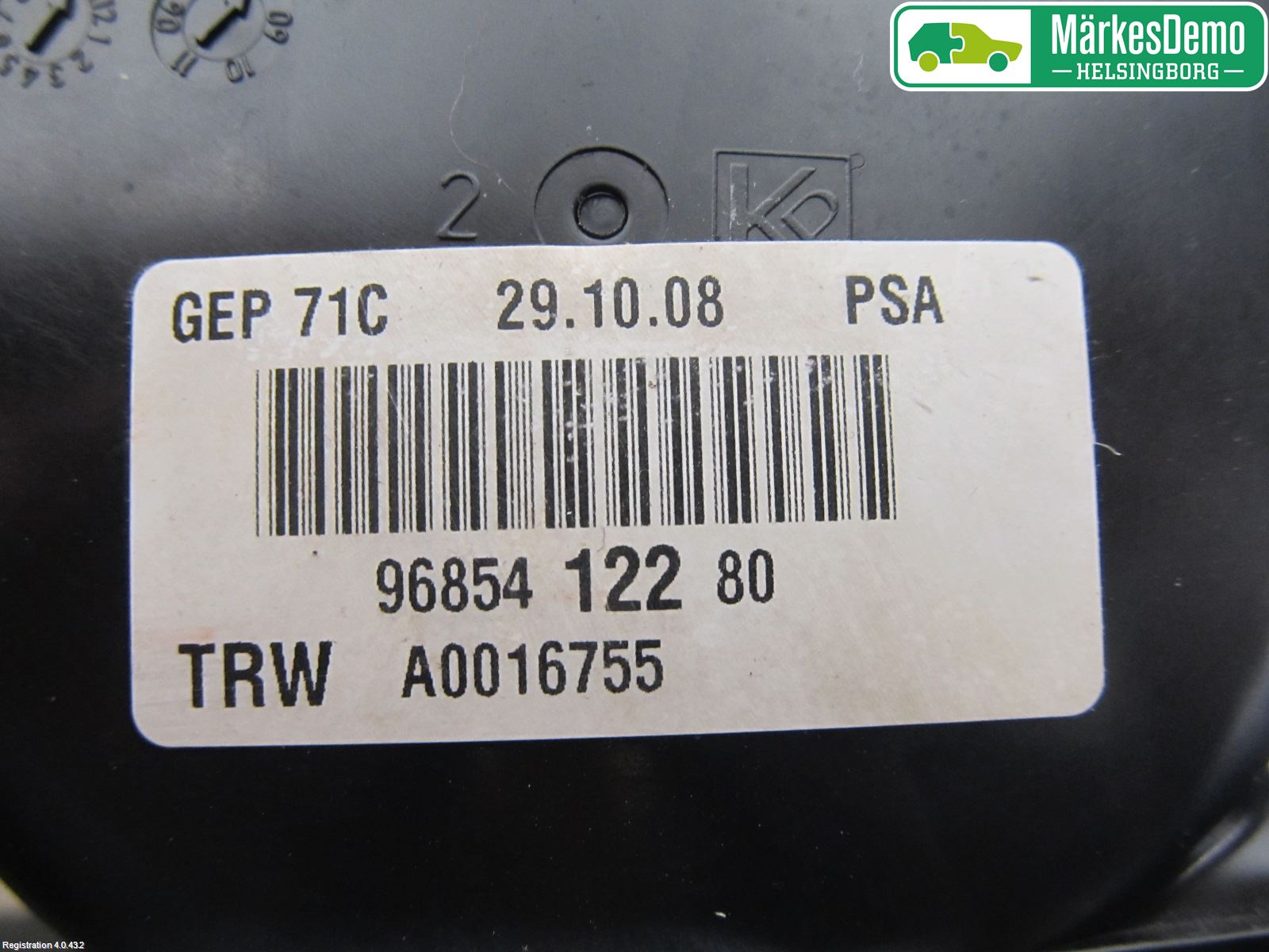 Citroen C5 08-17 Styrservo Pump Elektrisk