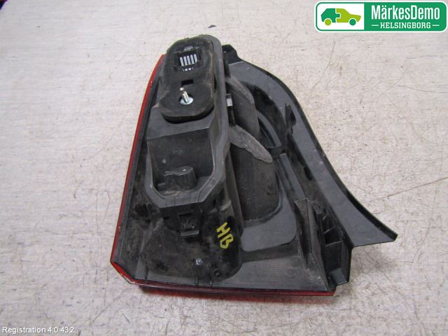 Renault TWINGO II 07-16 Bakljus Höger