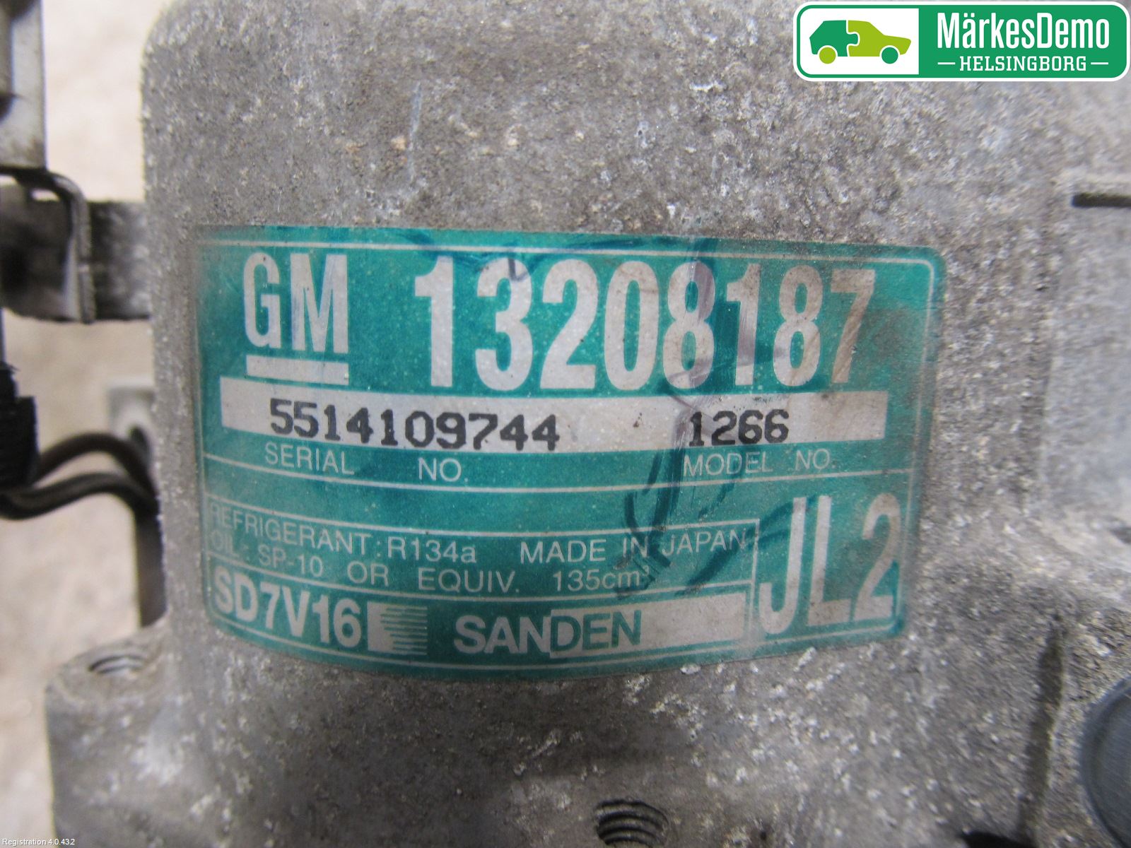 Opel VECTRA C 06-08 Ac Kompressor