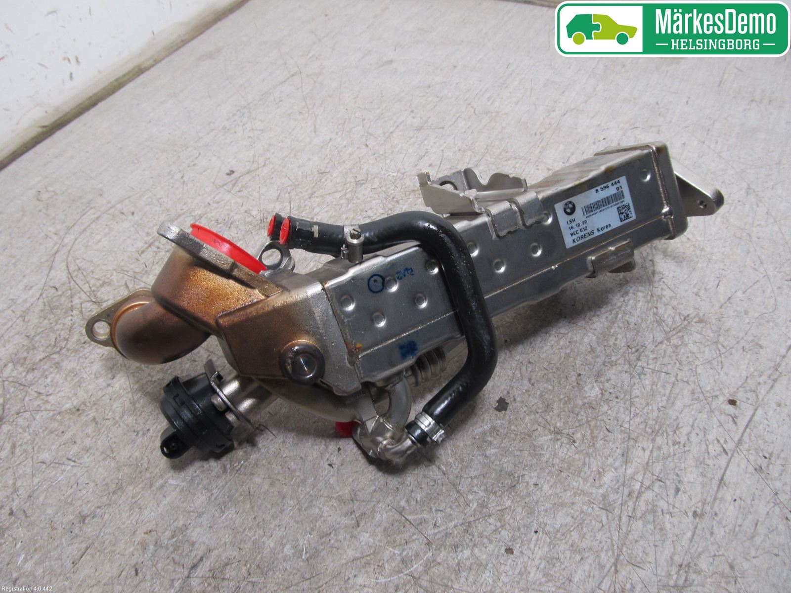 BMW 5 F10/F11/F18 09-17 Avgaskylare