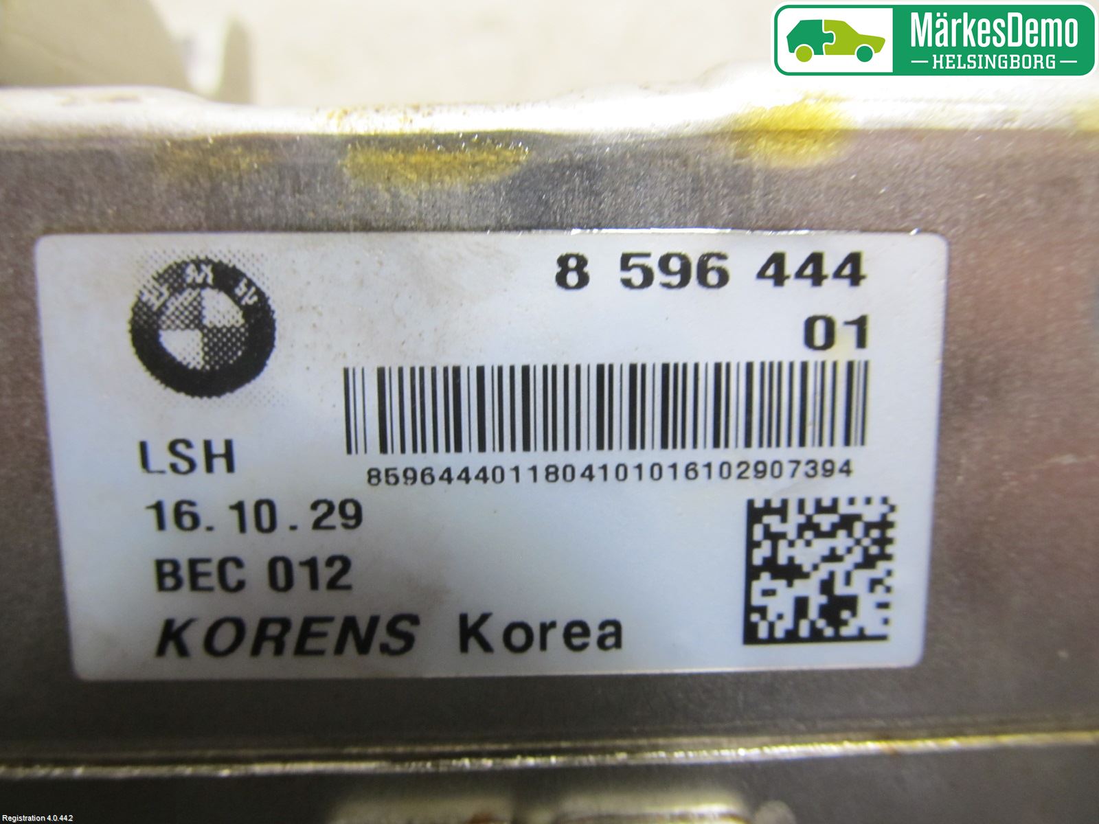 BMW 5 F10/F11/F18 09-17 Avgaskylare