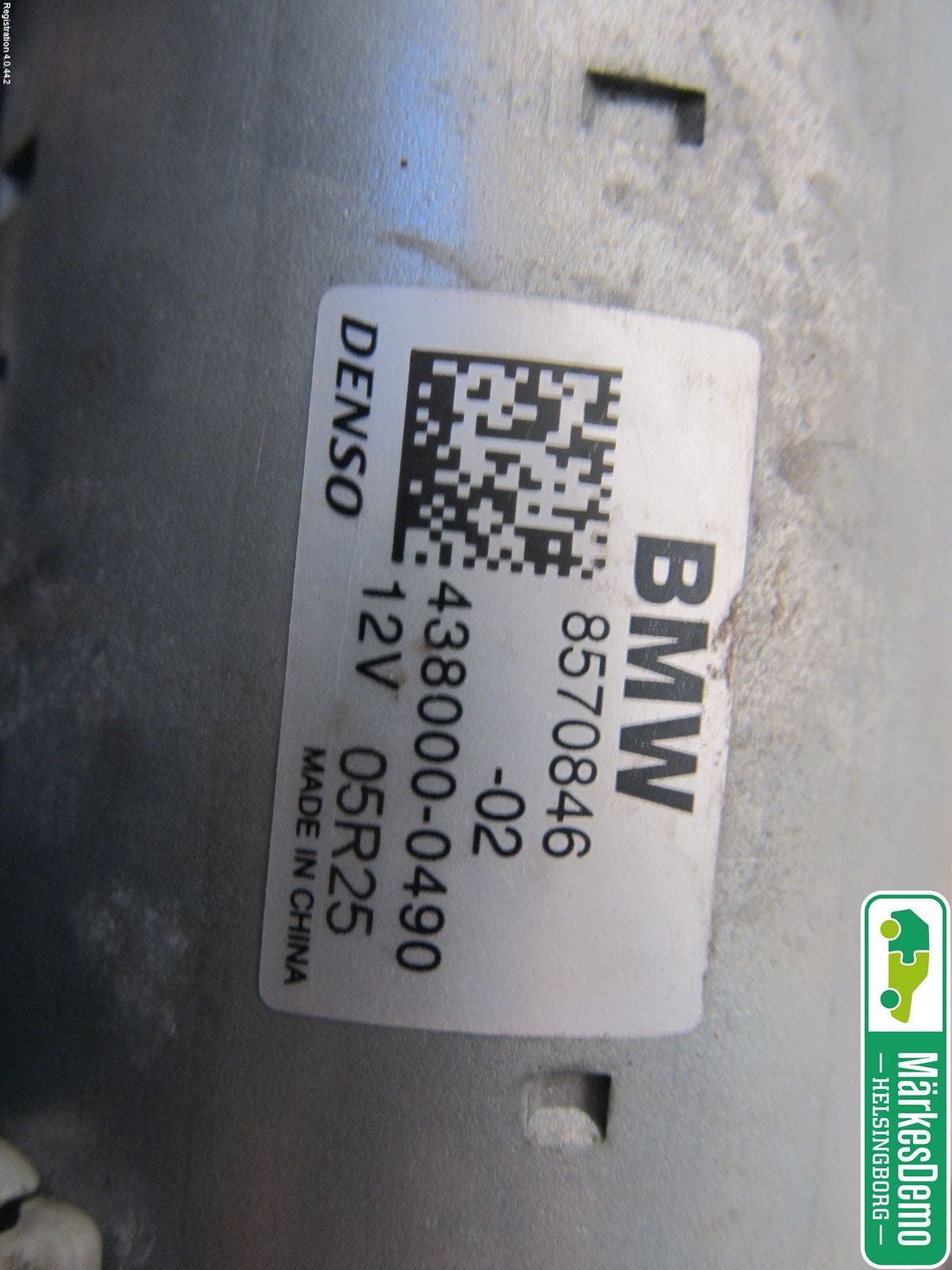 BMW 5 F10/F11/F18 09-17 Startmotor Diesel