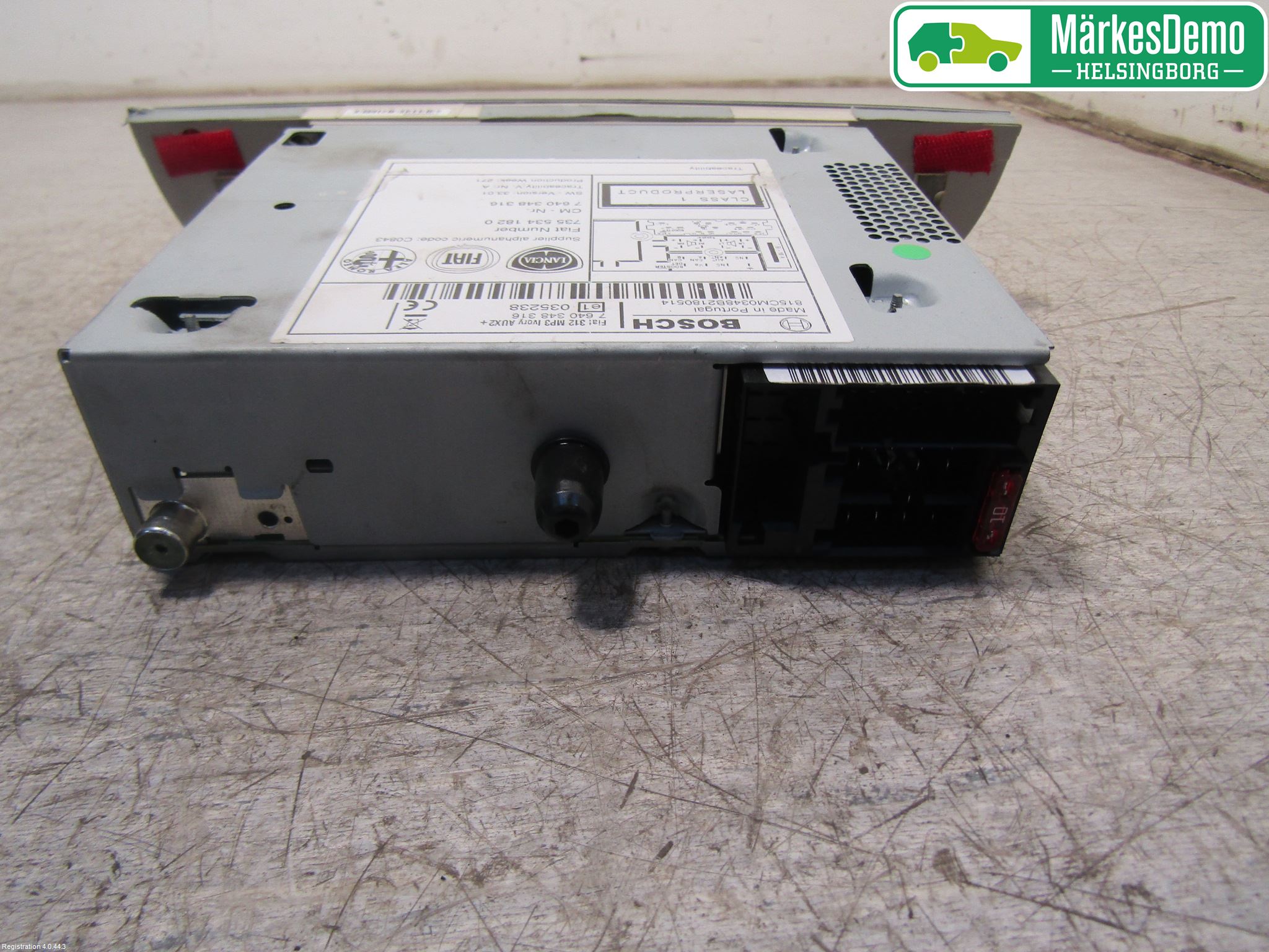 Fiat 500 07- Cd Radio - Multimediapanel