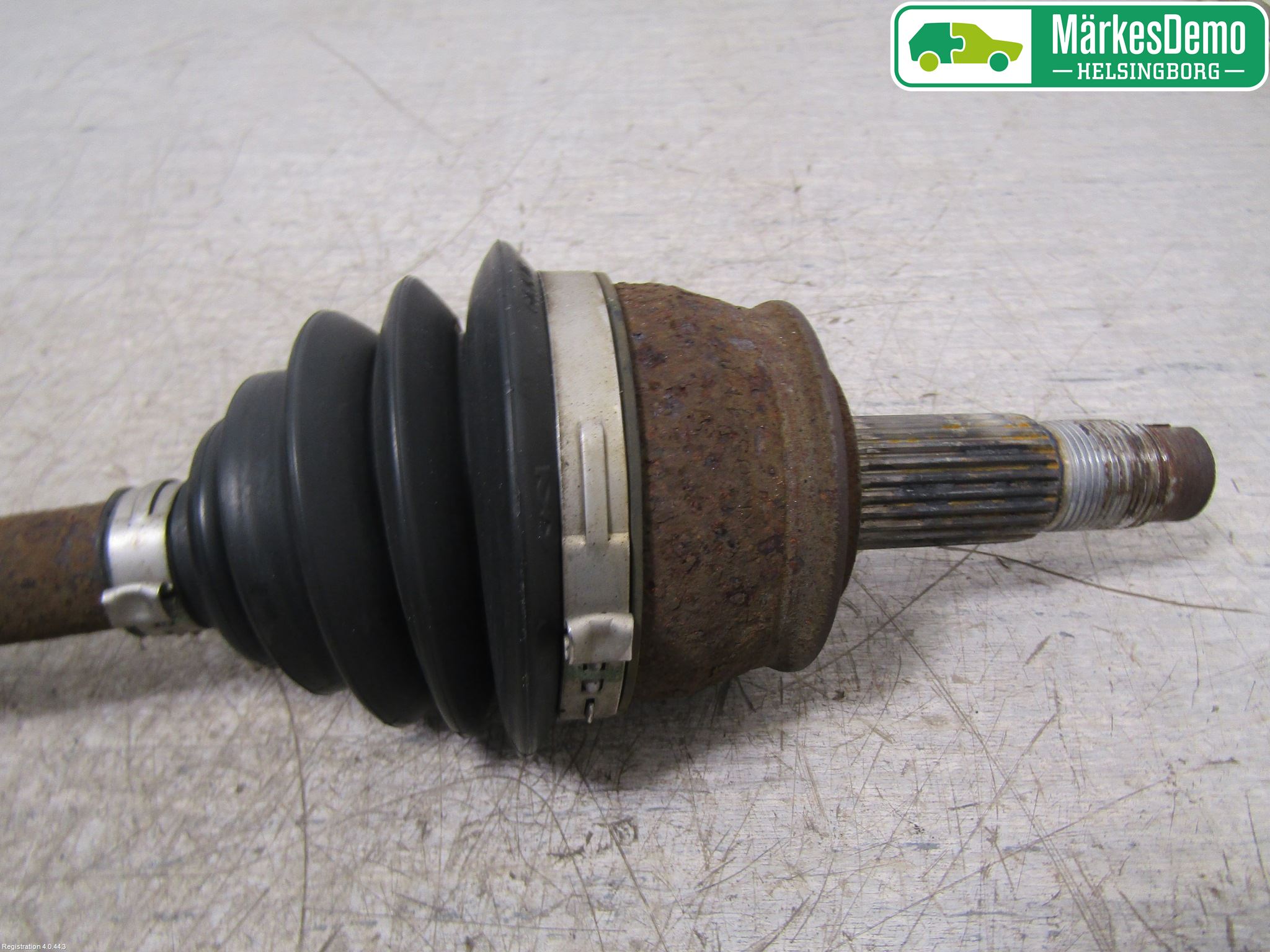 Fiat 500 07- Drivaxel Fram Vänster