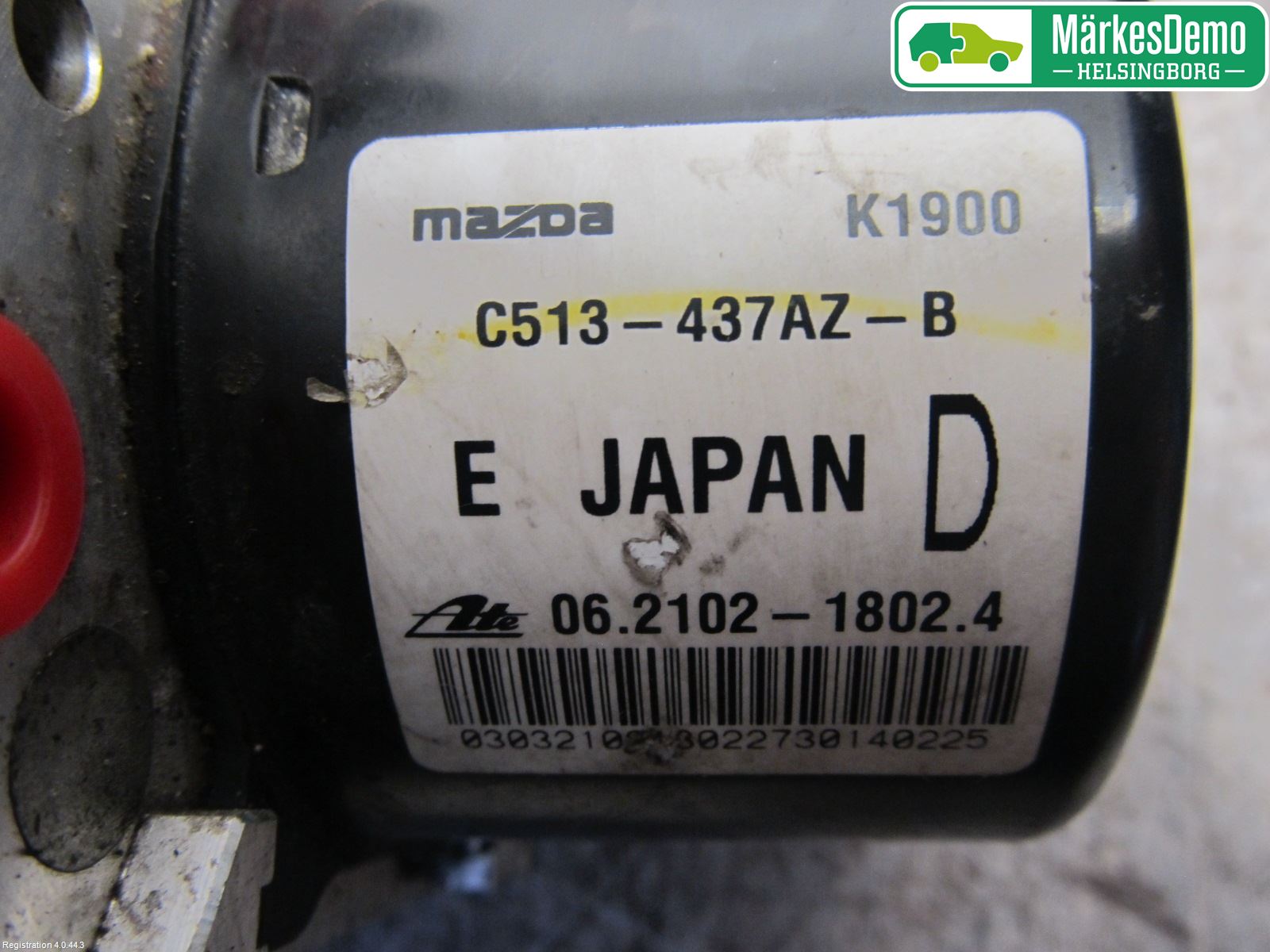 Mazda 5 10-18 Abs Hydraulaggregat
