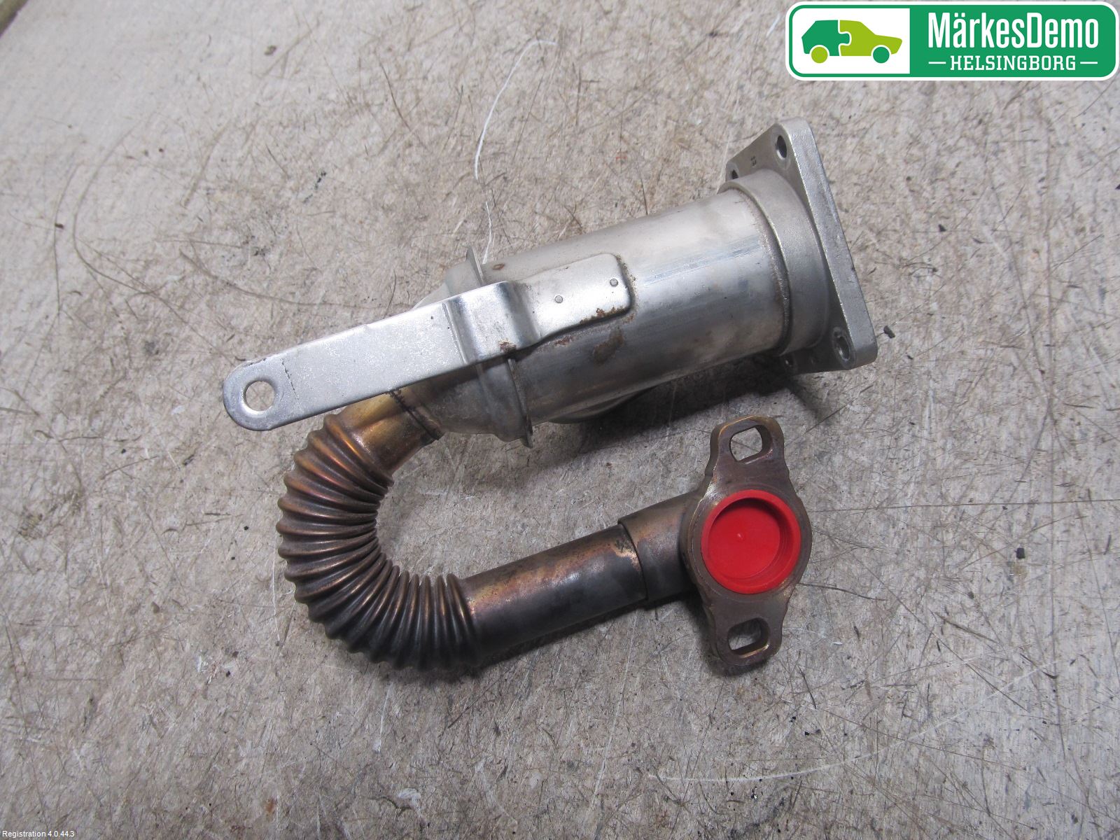 Renault KANGOO II 08-14 Avgaskylare