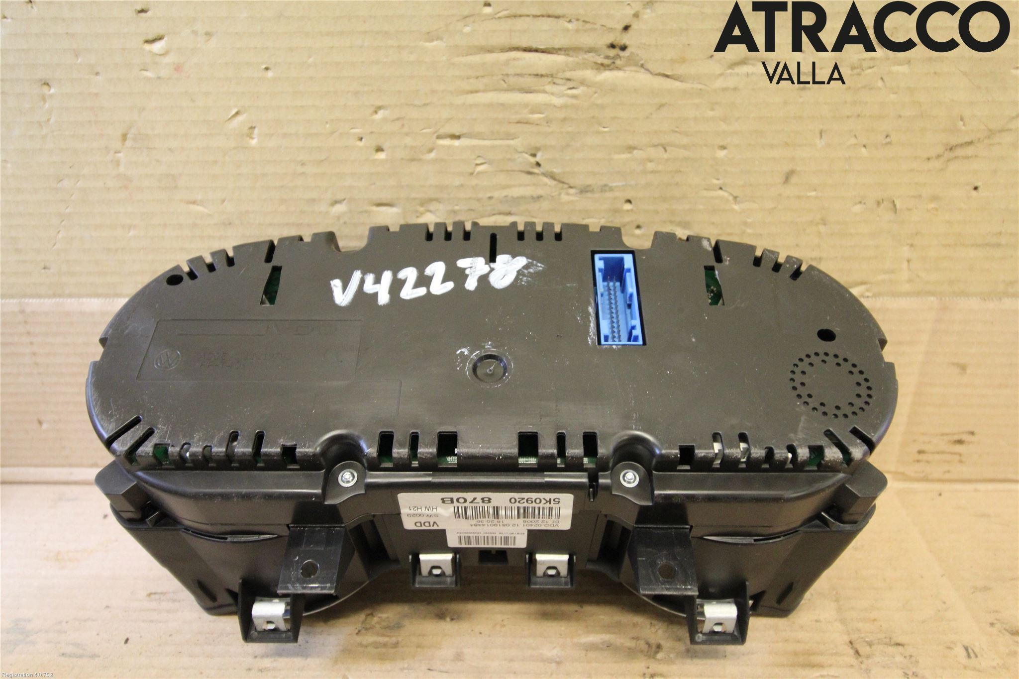 Volkswagen VW GOLF VI 09-13 Instrument Komb