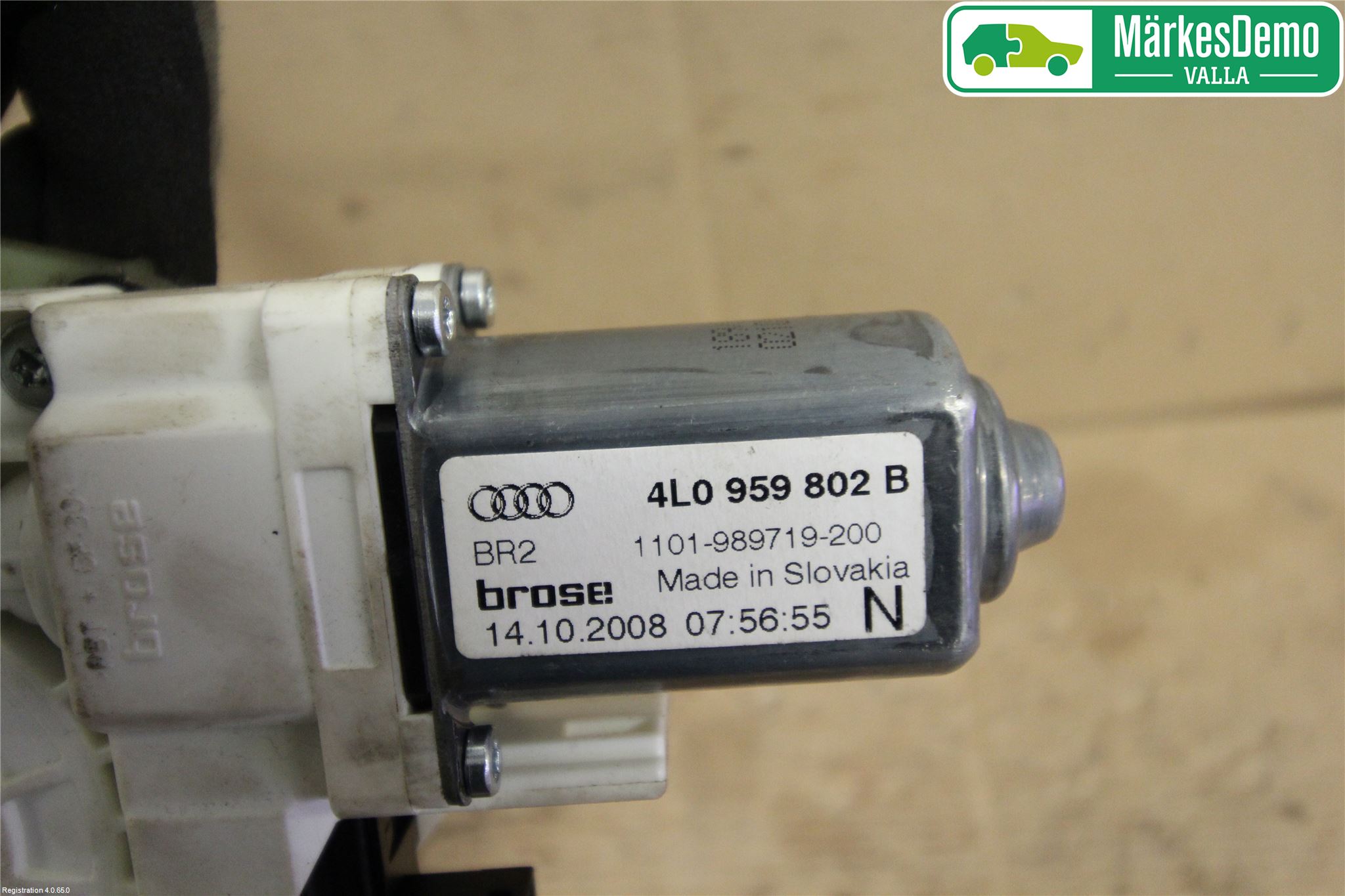 Audi Q7/SQ7 Fönsterhiss El Kompl