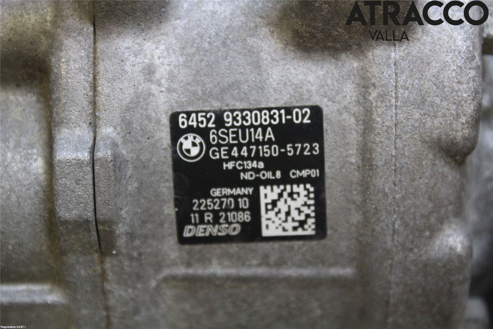 BMW 3 F30/F31/F80 12-19 Ac Kompressor