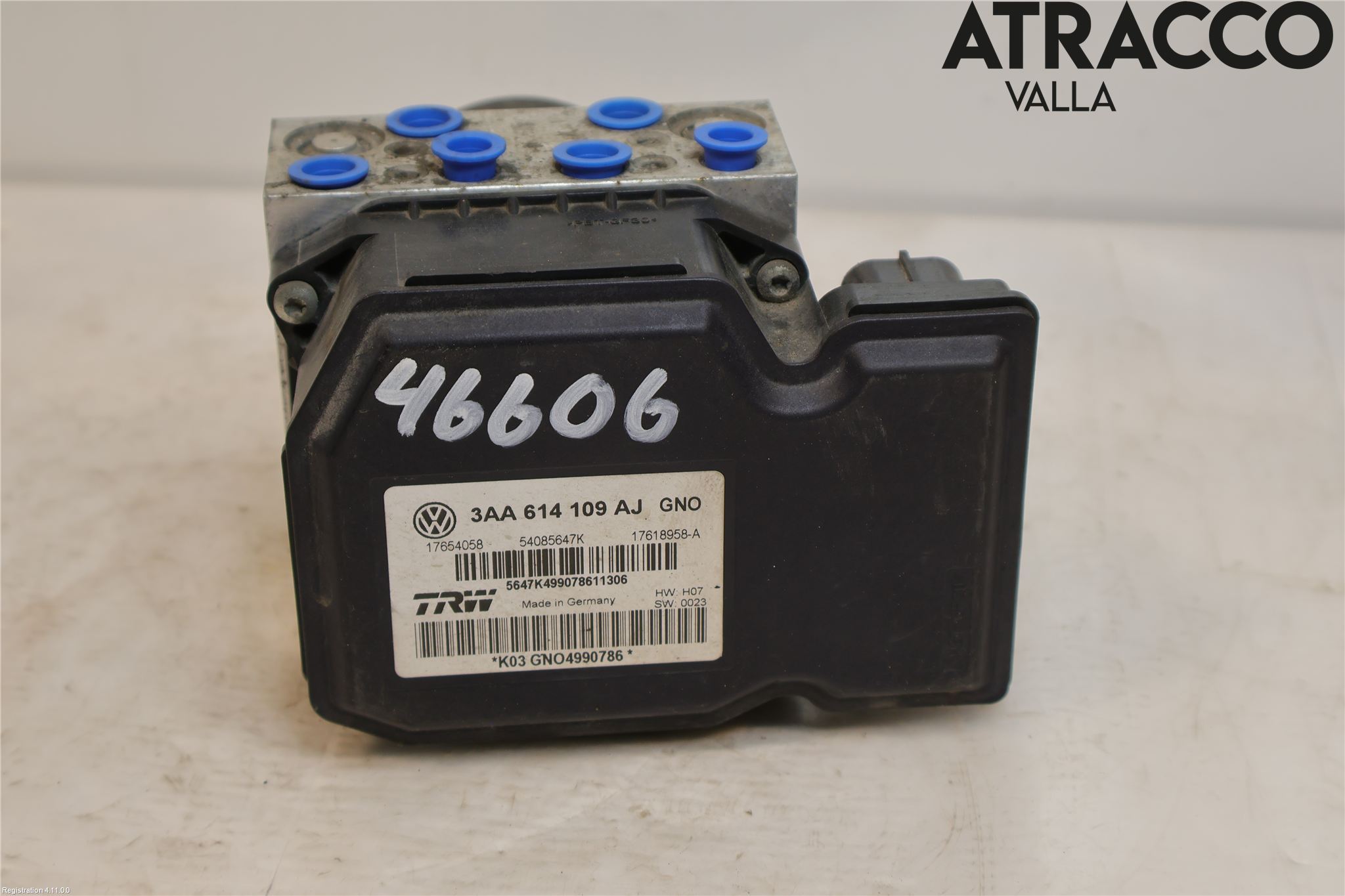 Volkswagen VW PASSAT 11-14 Abs Hydraulaggregat