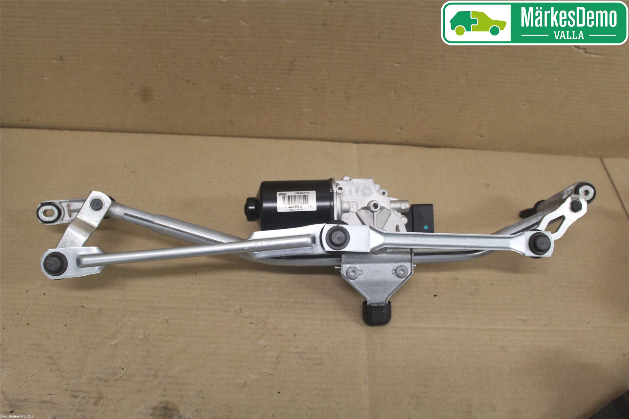 Citroen JUMPY/E-JUMPY 16- Torkarmekanism Vindruta