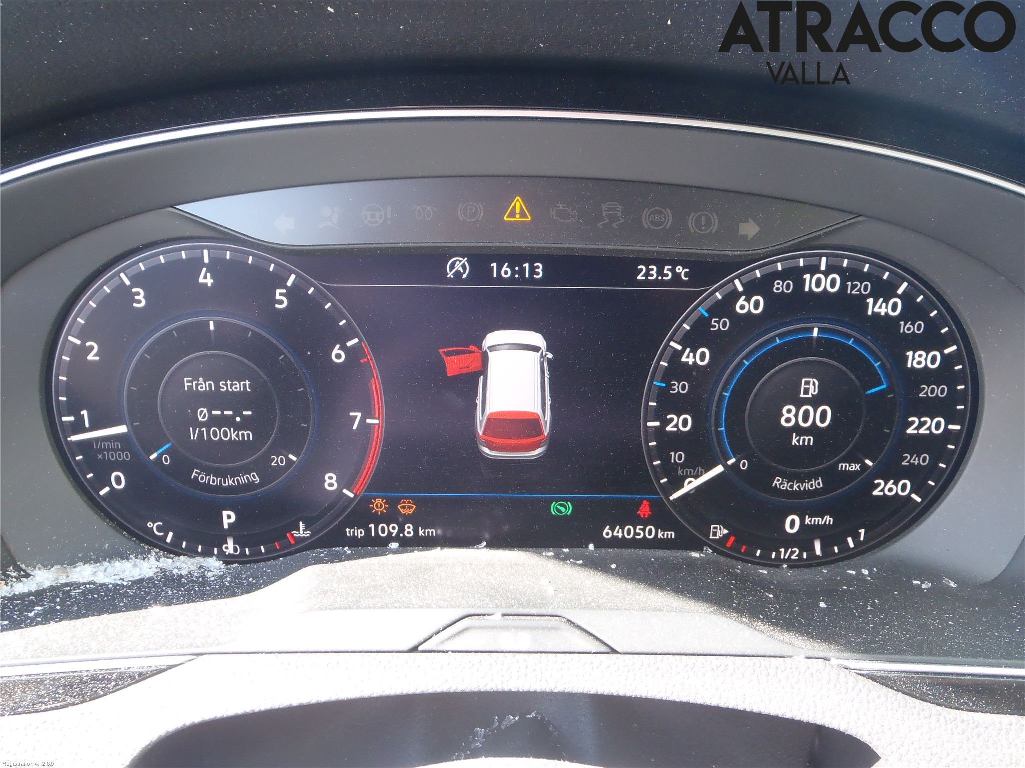 Volkswagen VW PASSAT 15-19 Instrument Komb