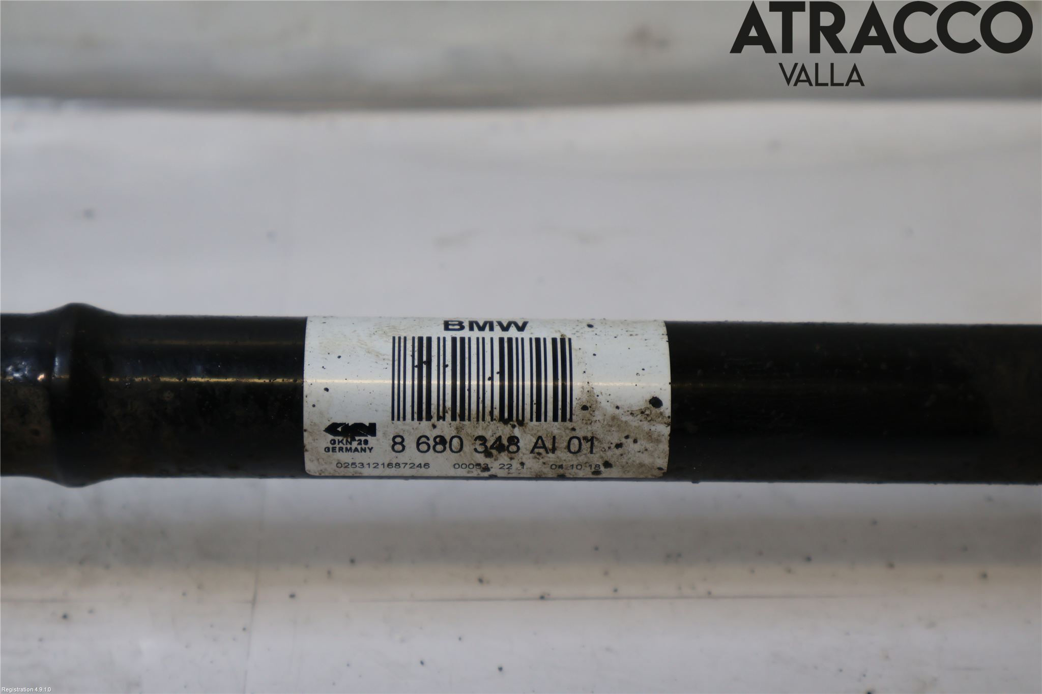 BMW 3 F30/F31/F80 12-19 Drivaxel Bak Höger