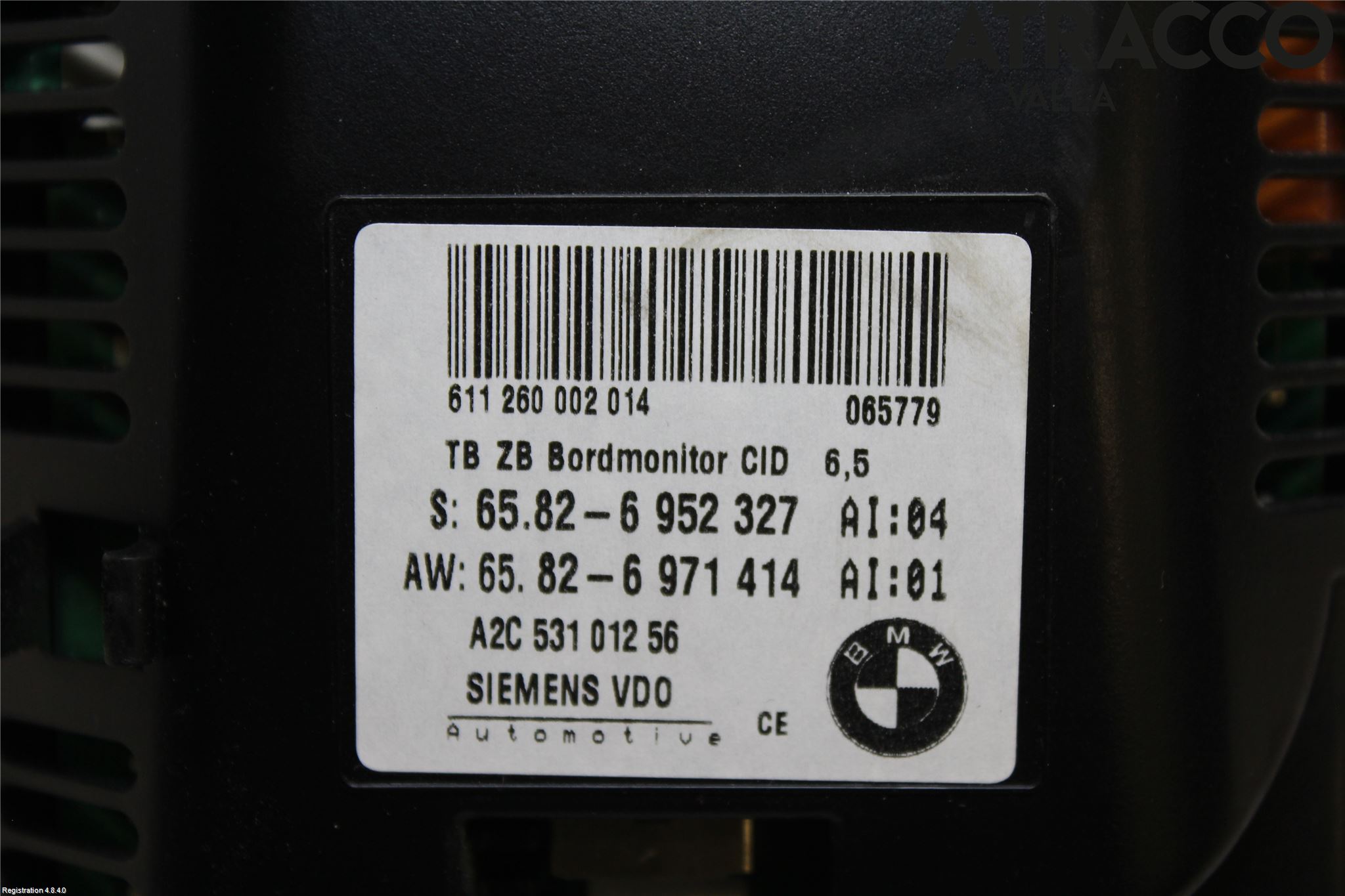 BMW 5 E60/61 Sed/Tou 02-10 Multifunktionsdisplay