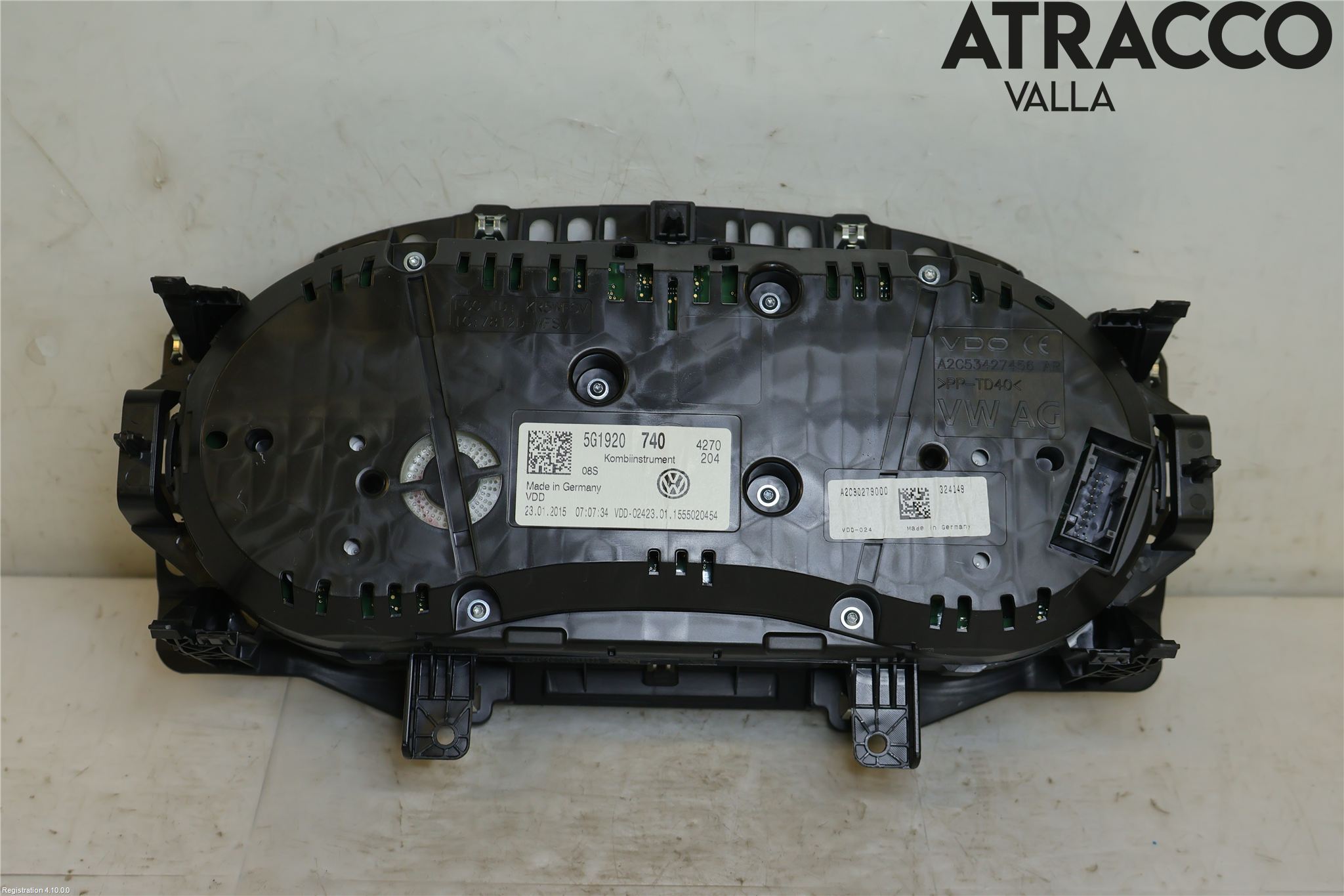 Volkswagen VW GOLF / E-GOLF VII 13-20 Instrument Komb