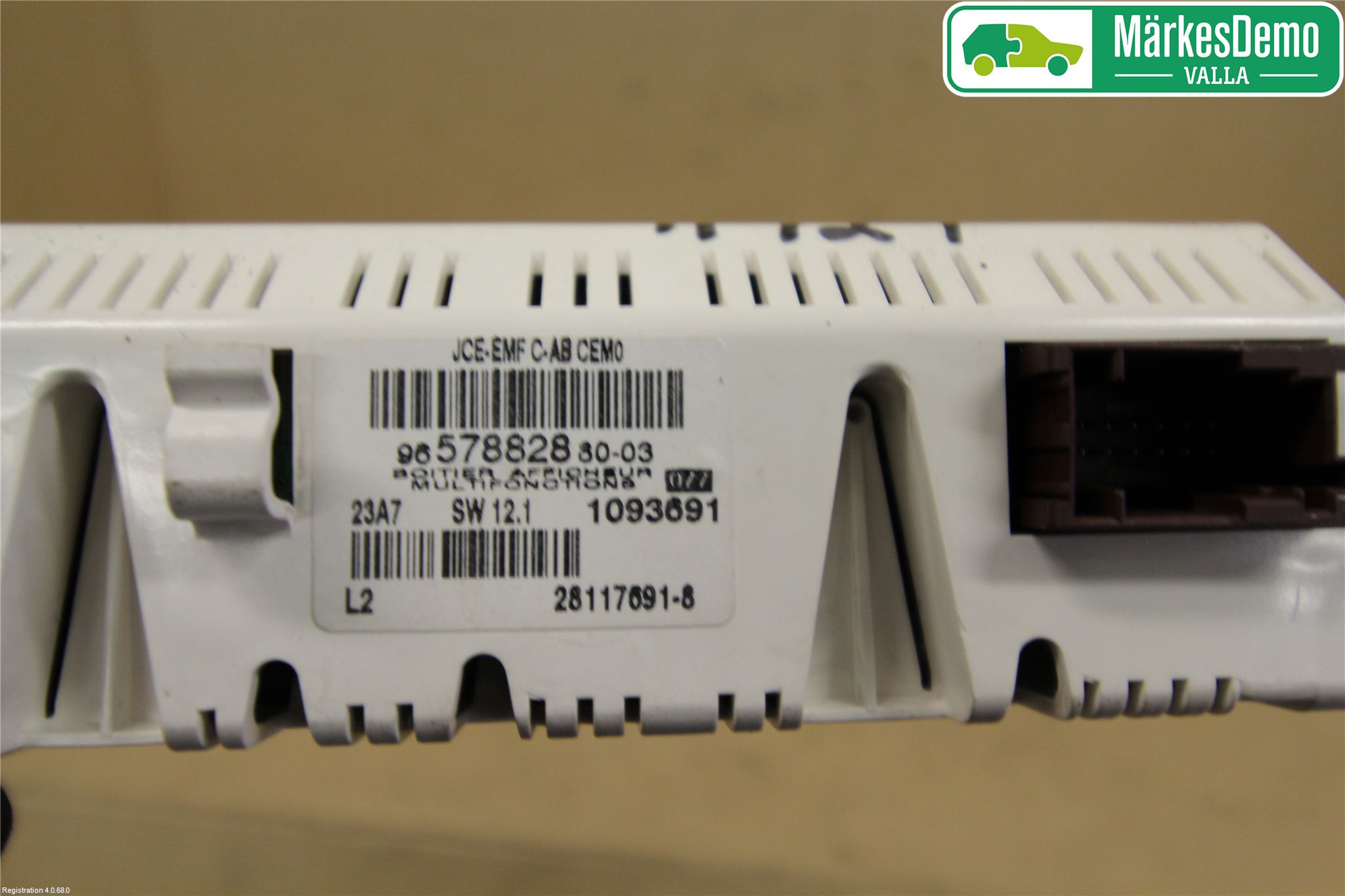 Citroen C4 I   05-10 Kontrolldisplay