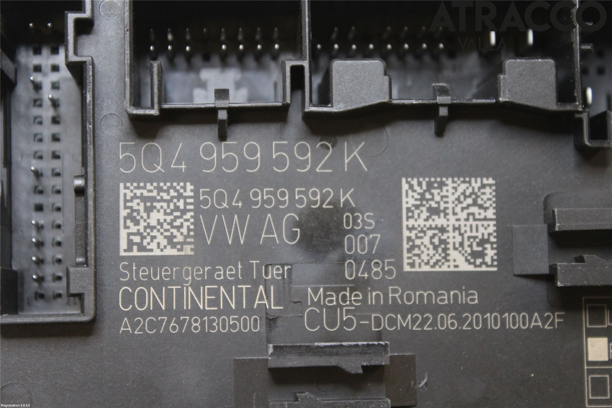 Volkswagen VW T-ROC 18- Styrenhet Dörr