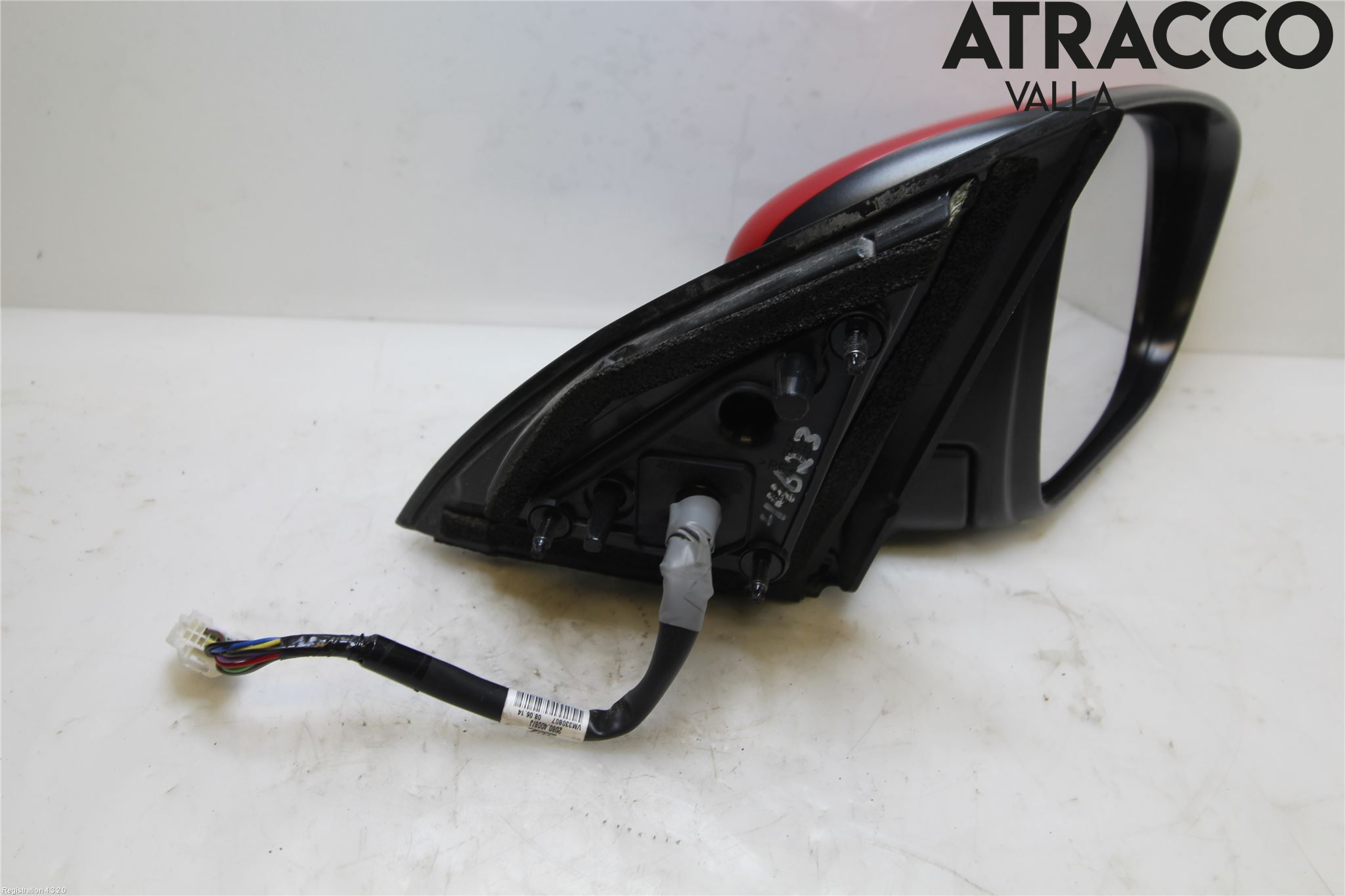 Nissan QASHQAI 14-17 Spegel Yttre El Hö