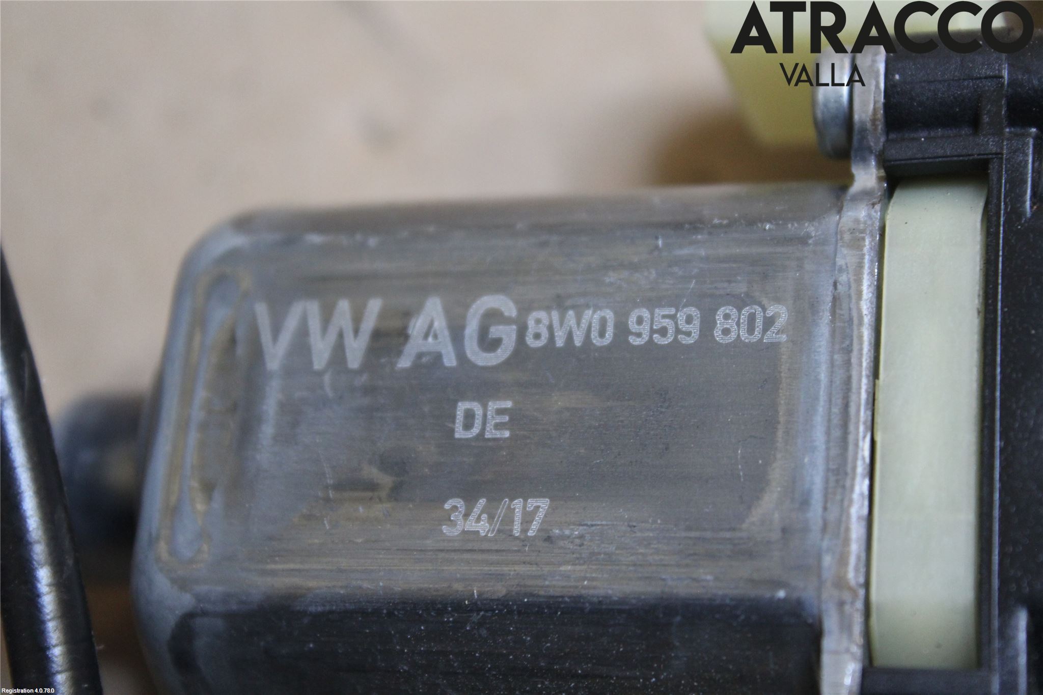 Audi A4/S4 B9 16-19 Fönsterhiss El Kompl