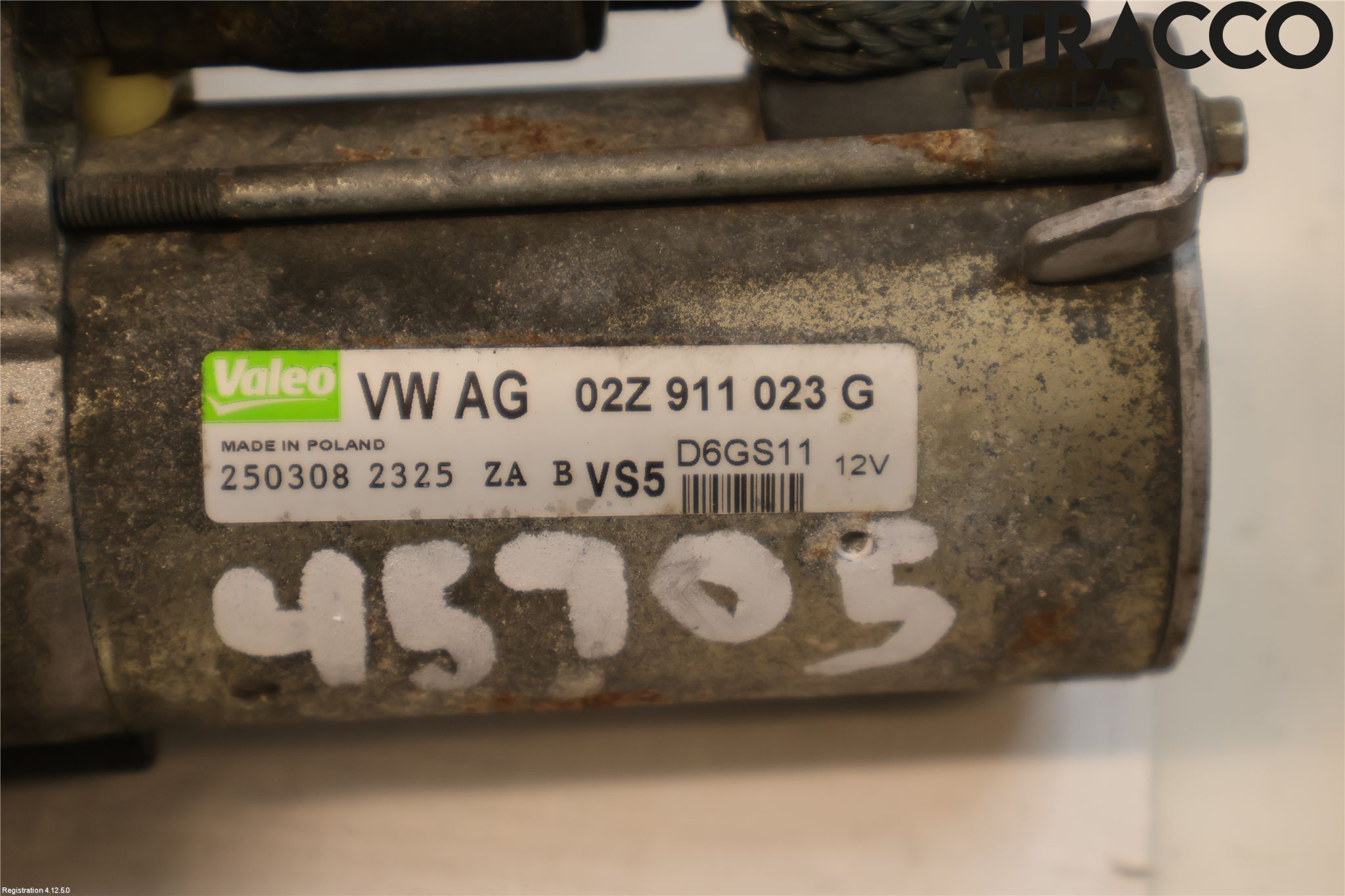 Volkswagen VW GOLF V 04-09 Startmotor