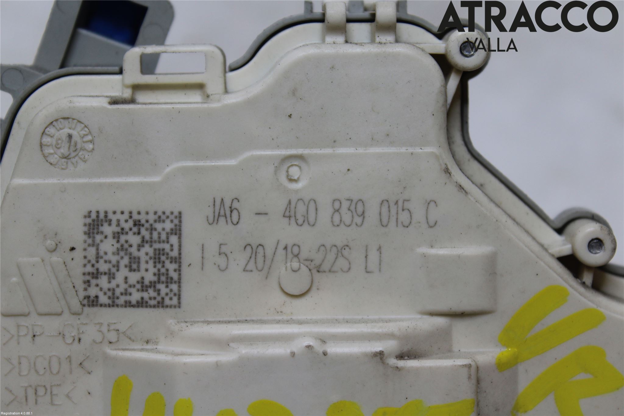 Audi A3/S3 8V 13-20 Låskista-Dörrlås