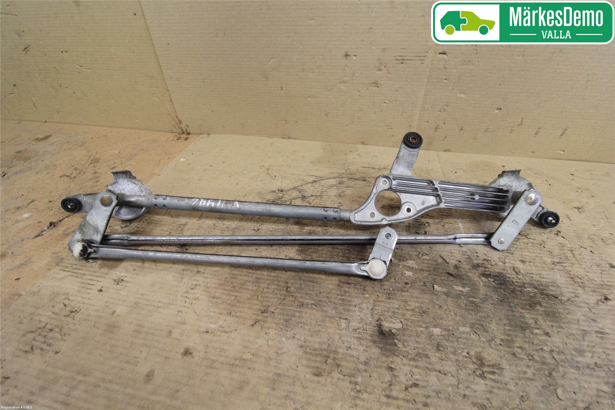 Saab 9-5 10-12 Torkarmekanism Vindruta