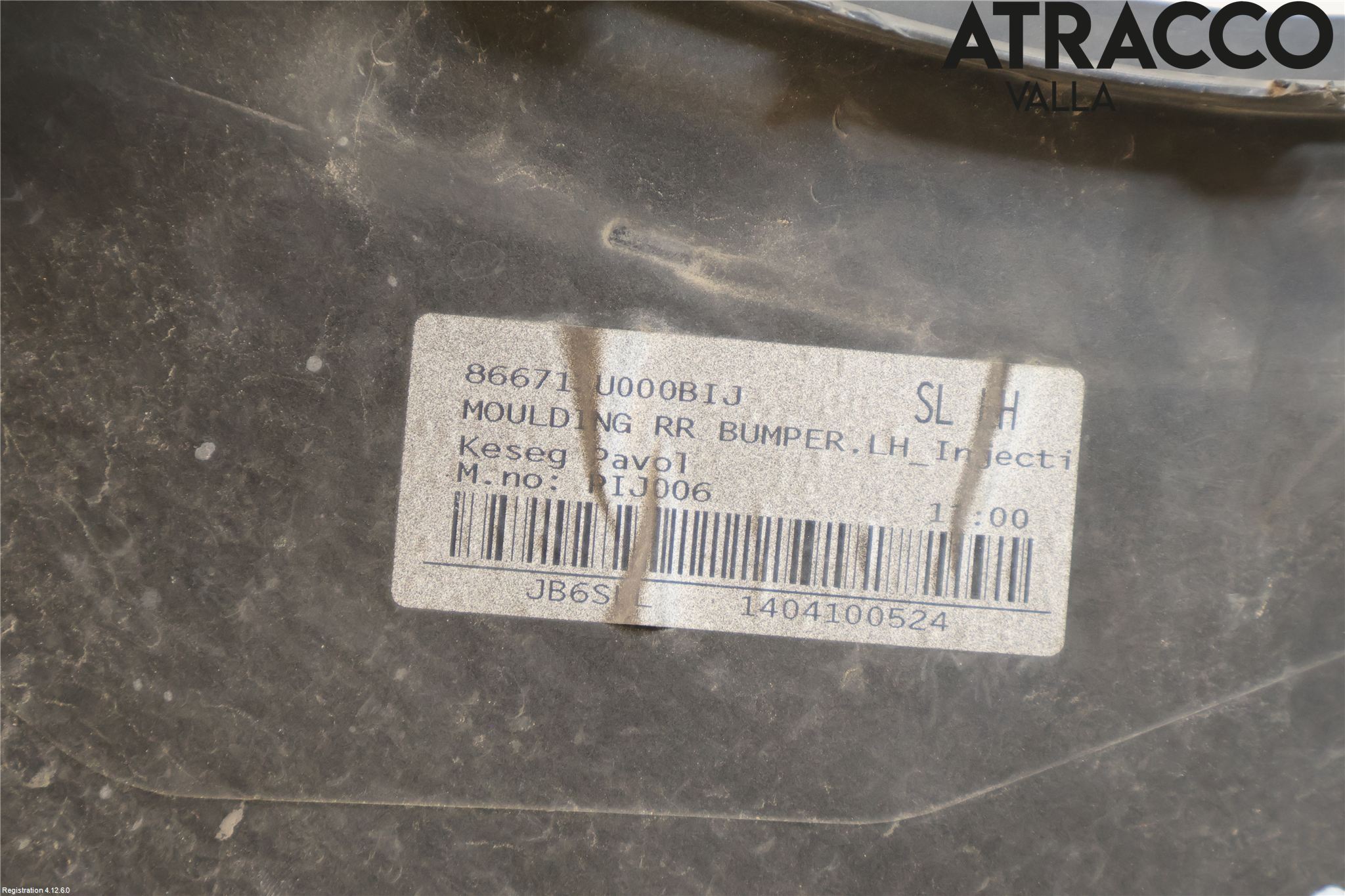 Kia SPORTAGE (SL) 11-15 Stötfångardel Bak Vä