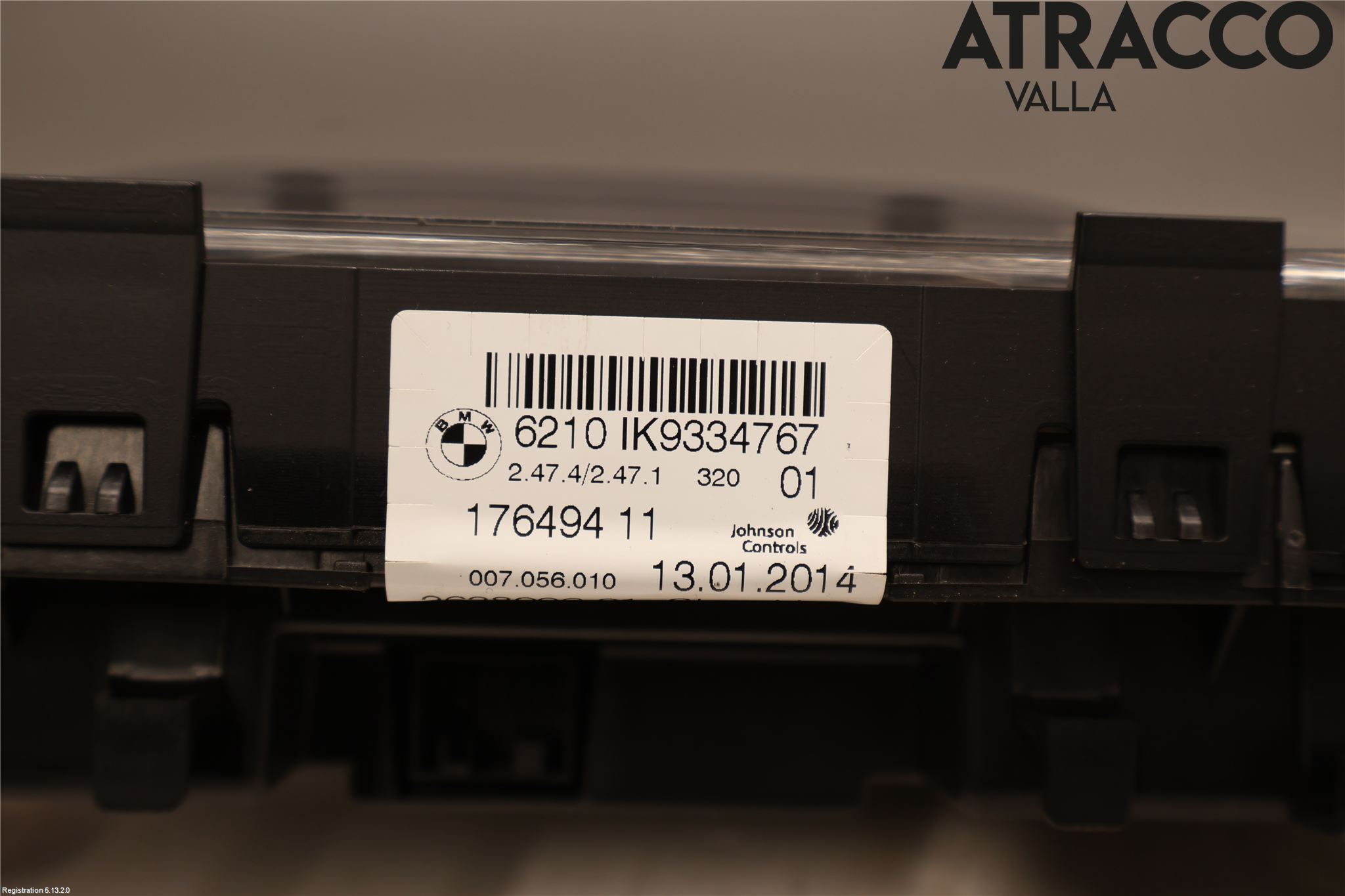 BMW 3 F30/F31/F80 12-19 Instrument Komb