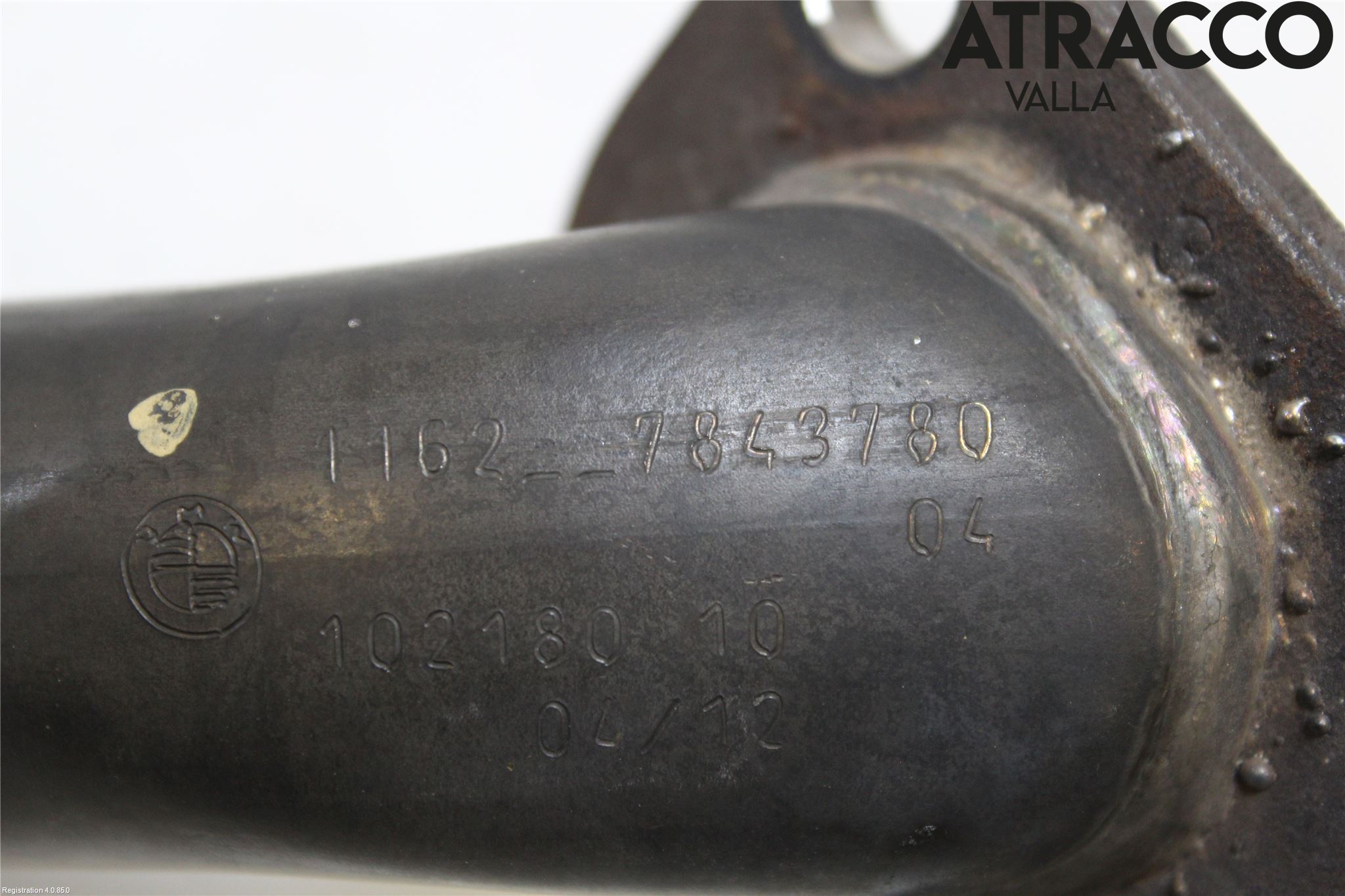 BMW 5 F10/F11/F18 09-17 Grenrör Avgas