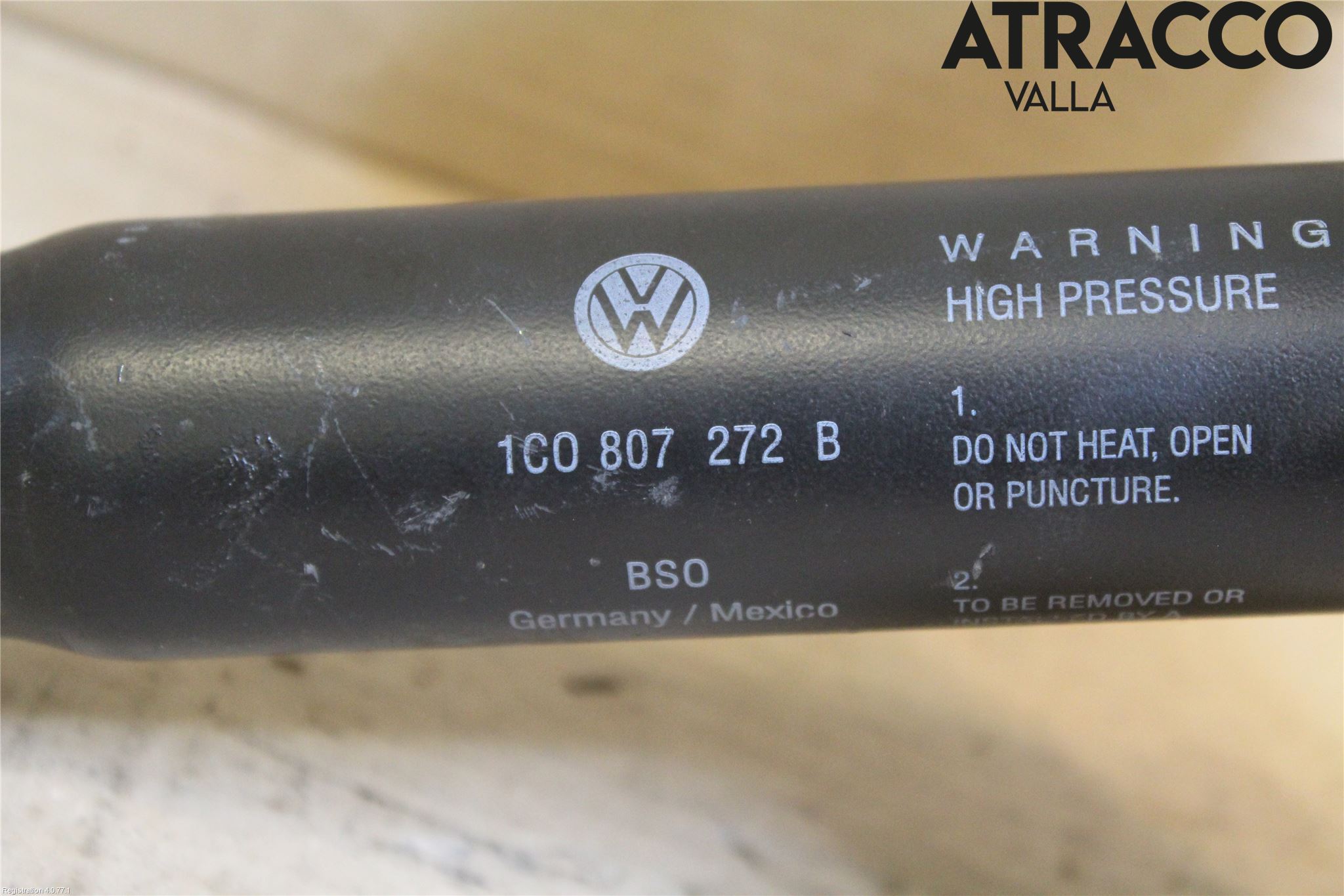 Volkswagen VW BEETLE 98-10 Stötfångardämpare Fram