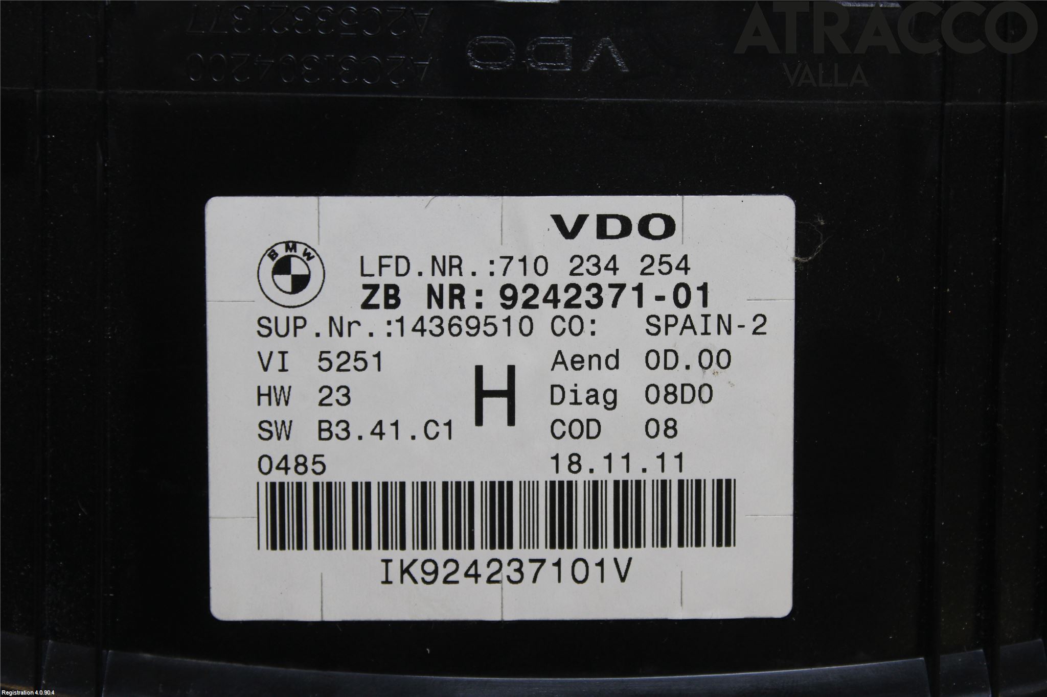 BMW X1 E84 10-15 Instrument Komb