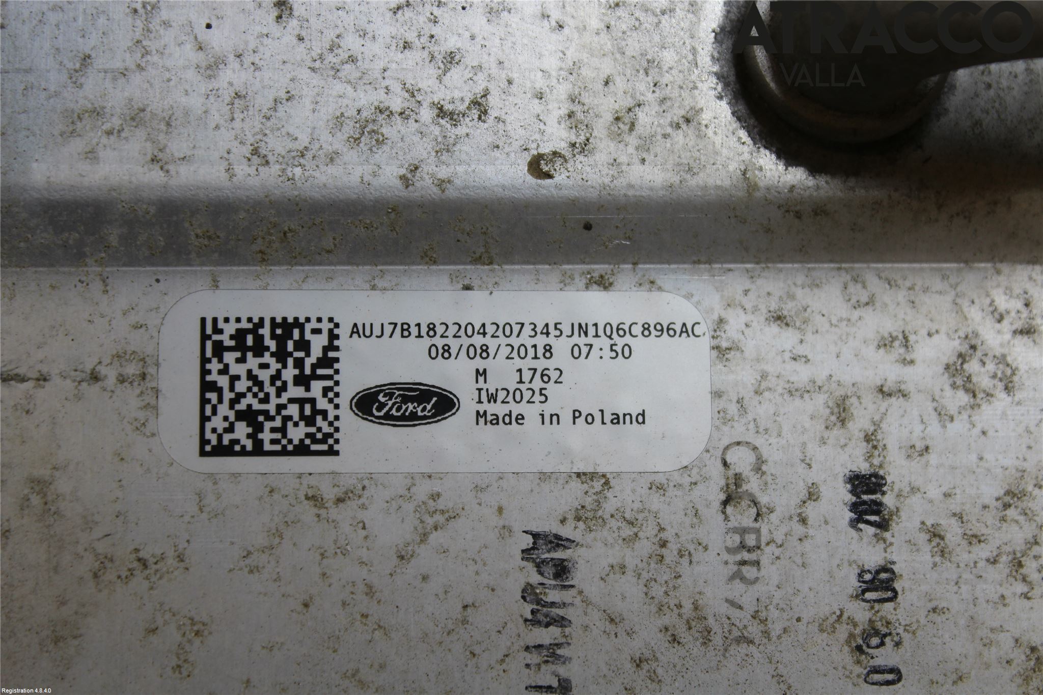 Ford FOCUS 15-18 Laddluft-Intercooler Kyl