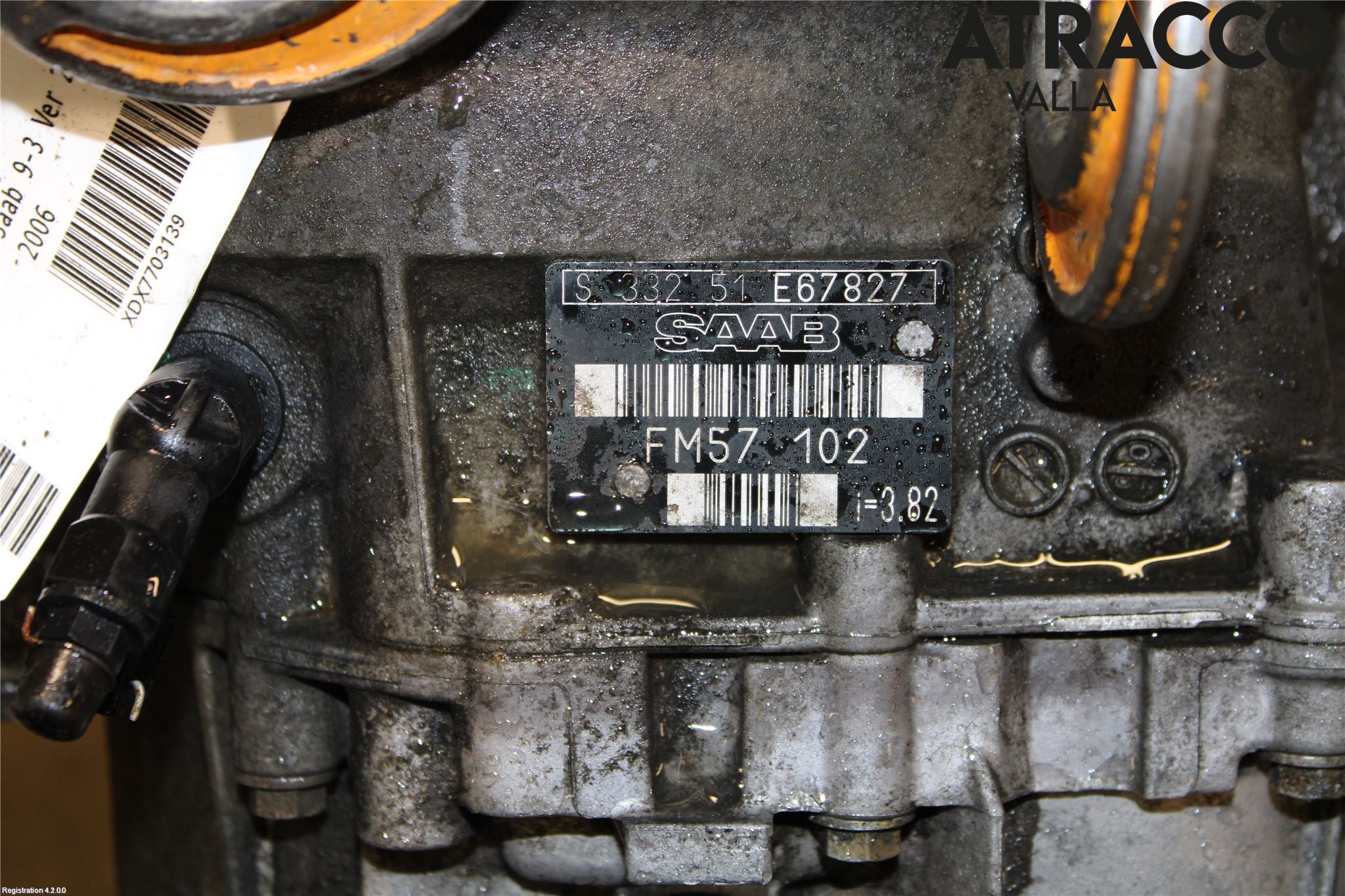 Saab 9-3 VER 2 Växellåda Man 5 Vxl