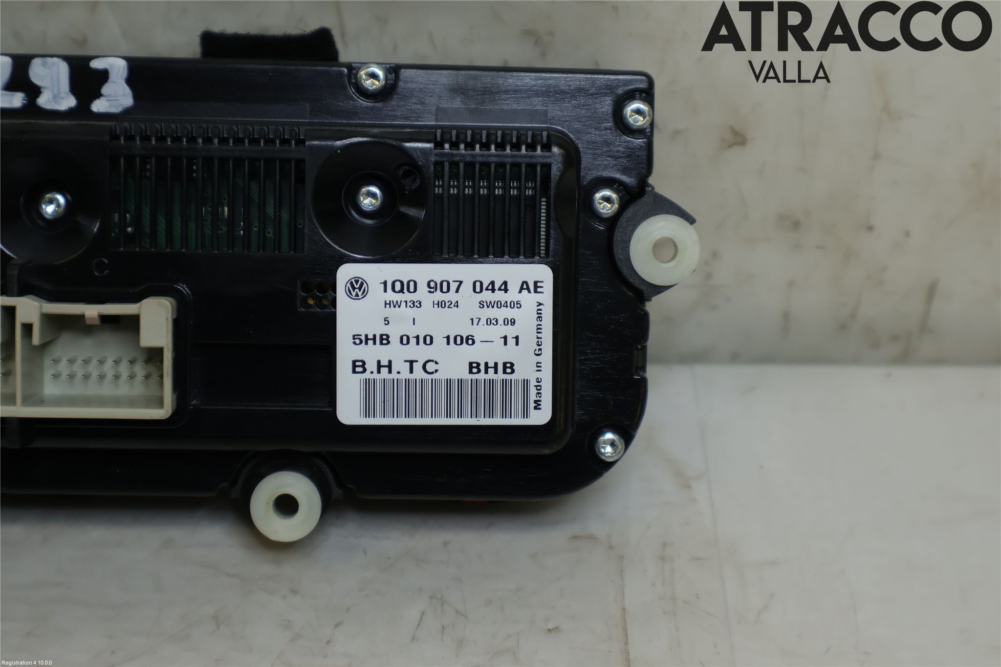 Volkswagen VW EOS  06-10 Ac Styrenhet Ac Manöveren