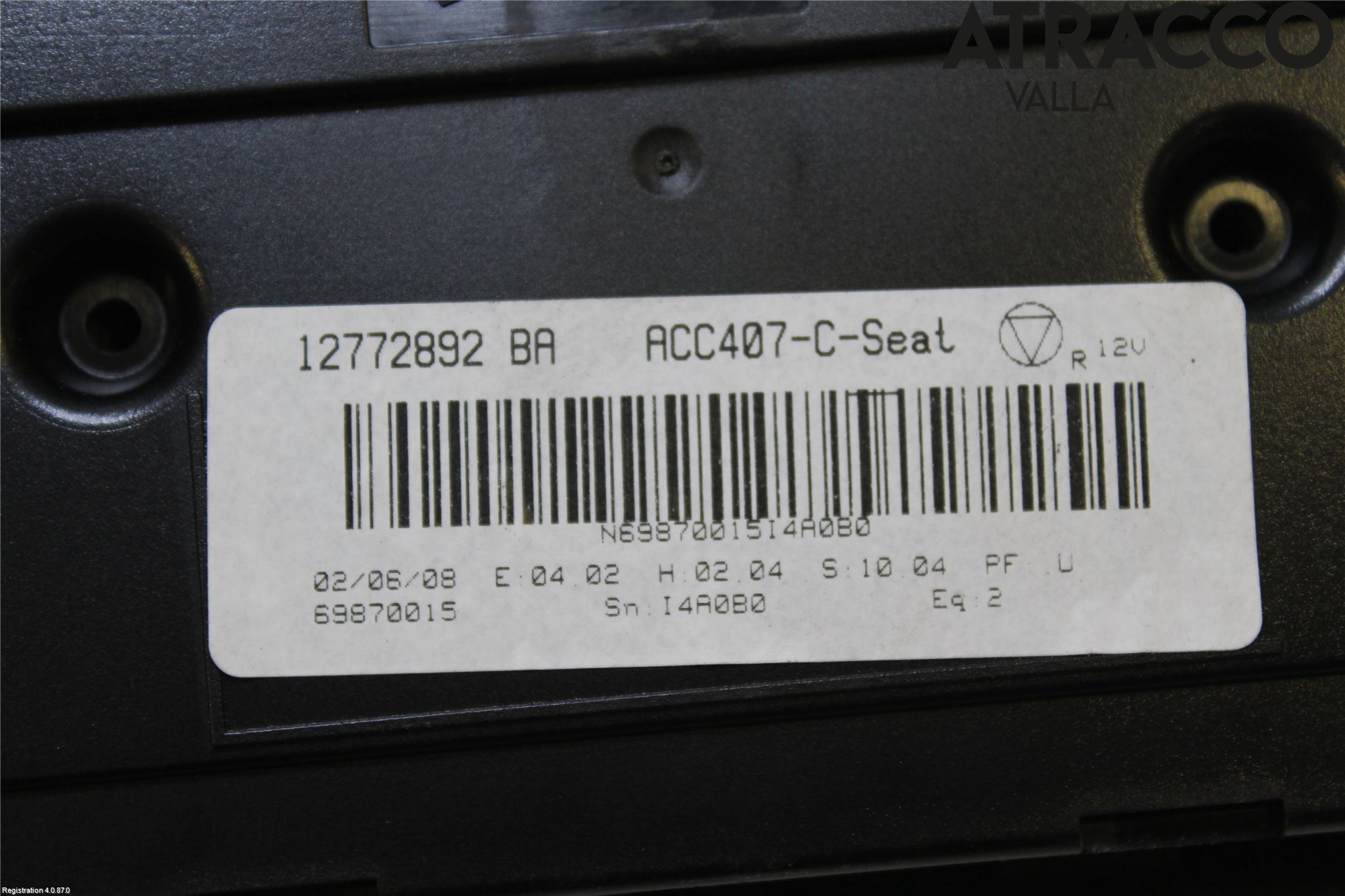 Saab 9-3 VER2/VER3 08-15 Ac Styrenhet Ac Manöveren