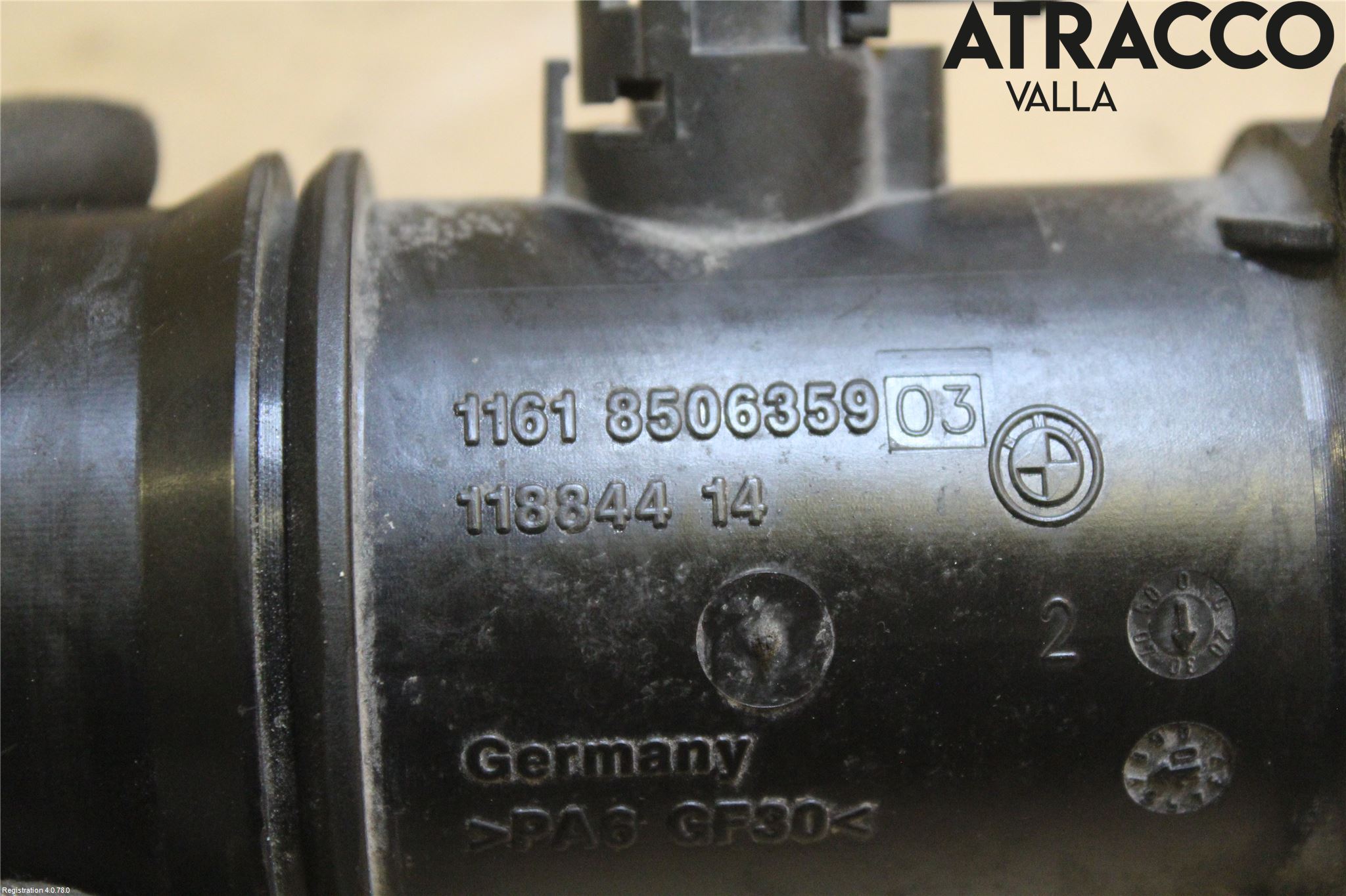 BMW 3 E90/91 SED/TOU 05-12 Laddluft-Intercoolerrör