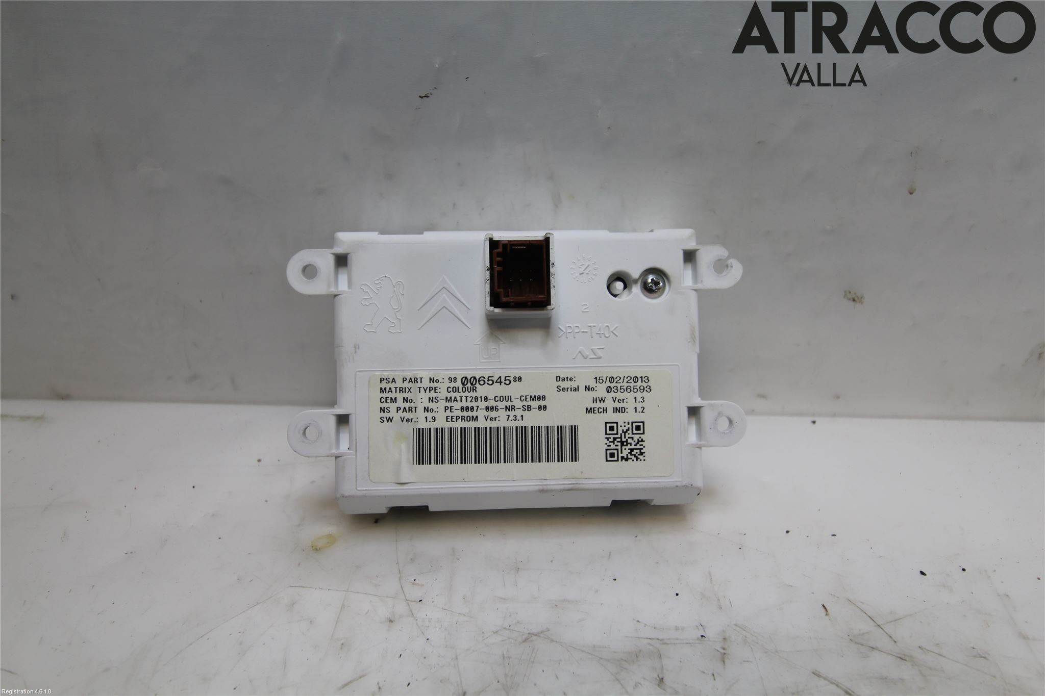 Peugeot 208 12-15 Färddator