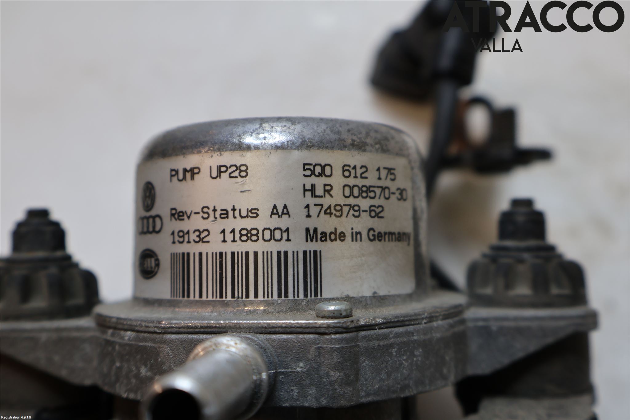 Audi A3/S3 8V 13-20 Vakuumpump