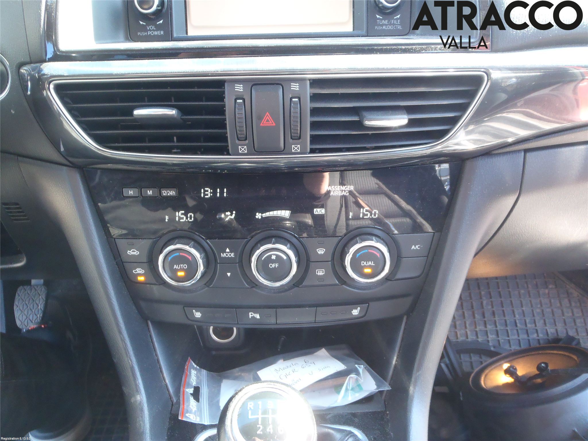 Mazda 6 13- Ac Styrenhet Ac Manöveren