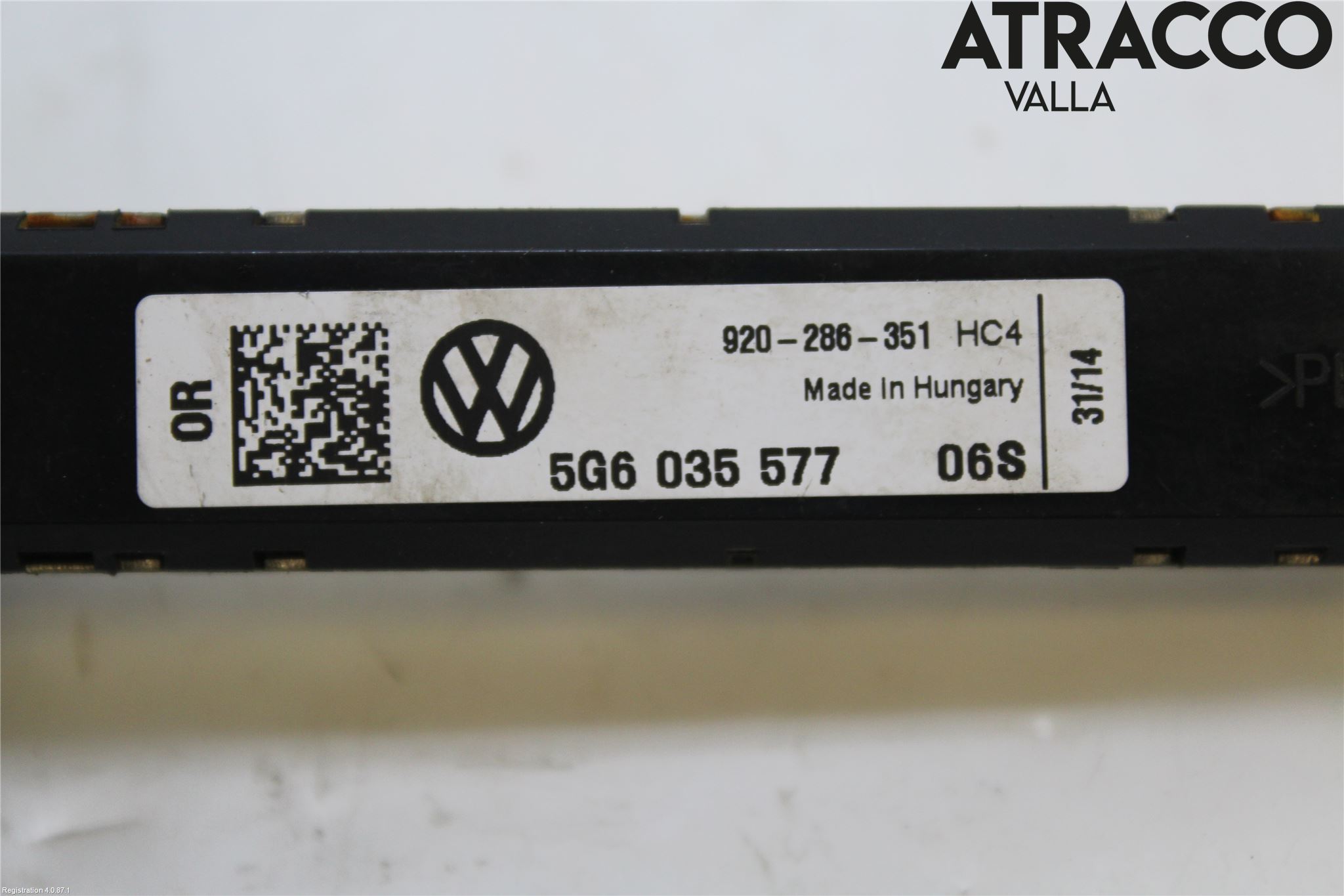Volkswagen VW GOLF / E-GOLF VII 13-20 Antennförstärkare