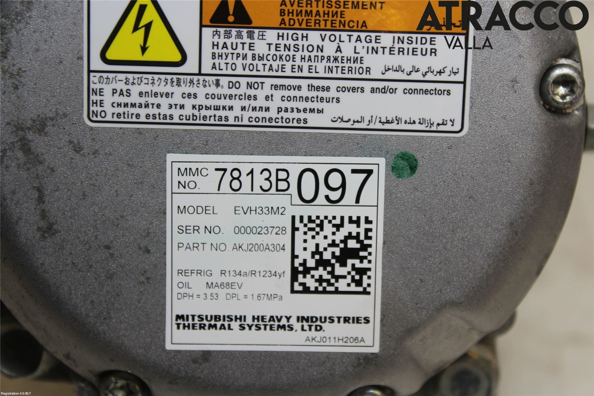 Mitsubishi OUTLANDER 13-21 Ac Kompressor