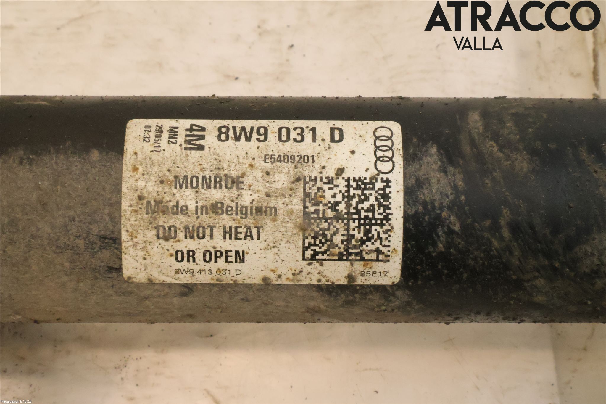 Audi A4/S4 B9 16-19 Fjäderben Fram Höger