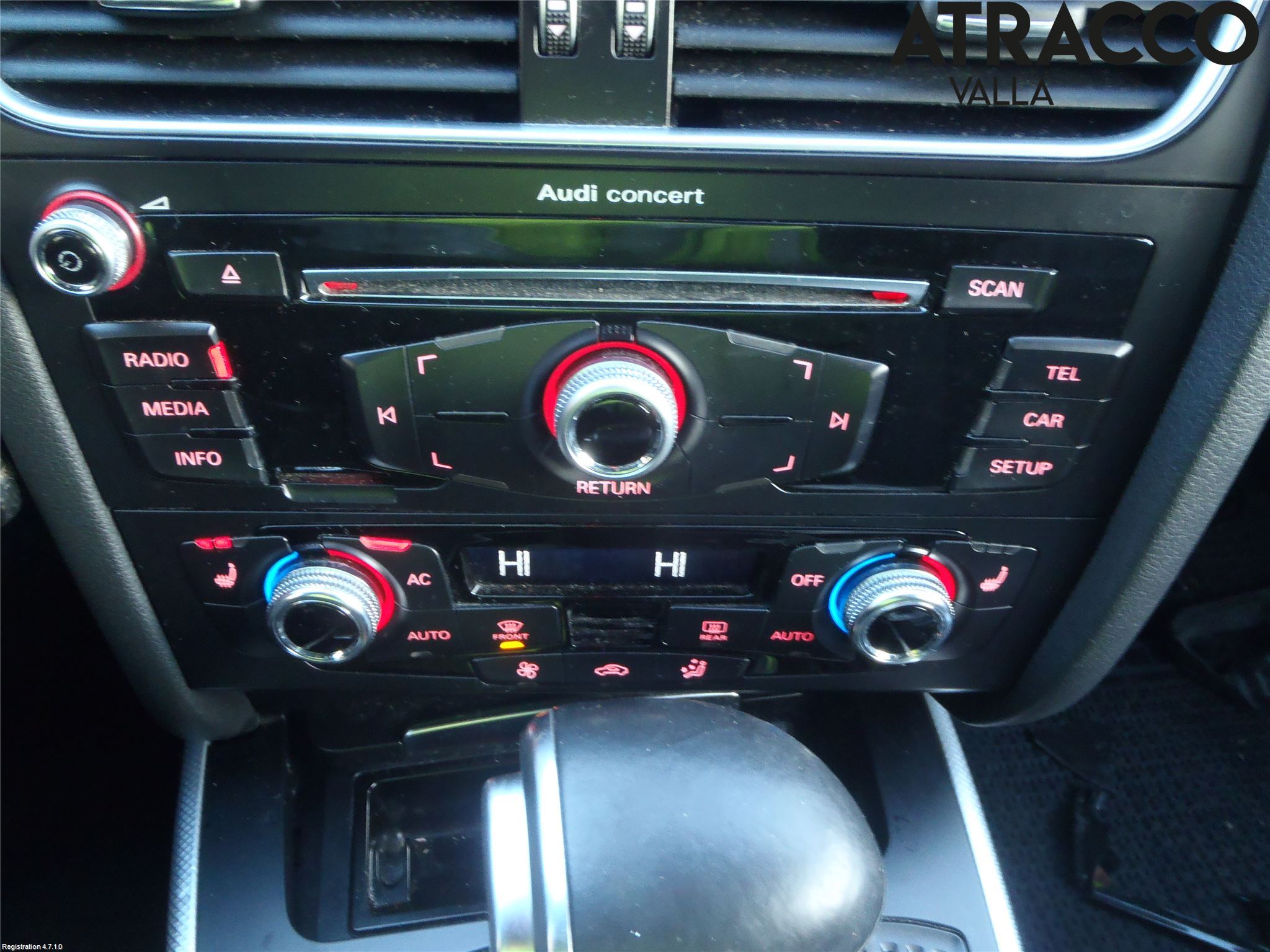Audi A4 12-15 Cd Radio - Multimediapanel