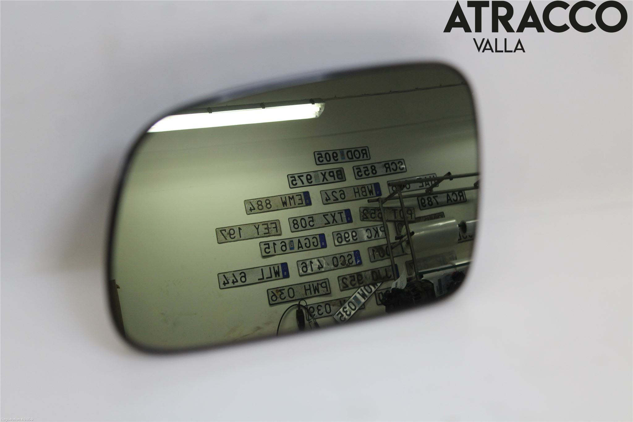 Peugeot 407 Spegelglas Vä