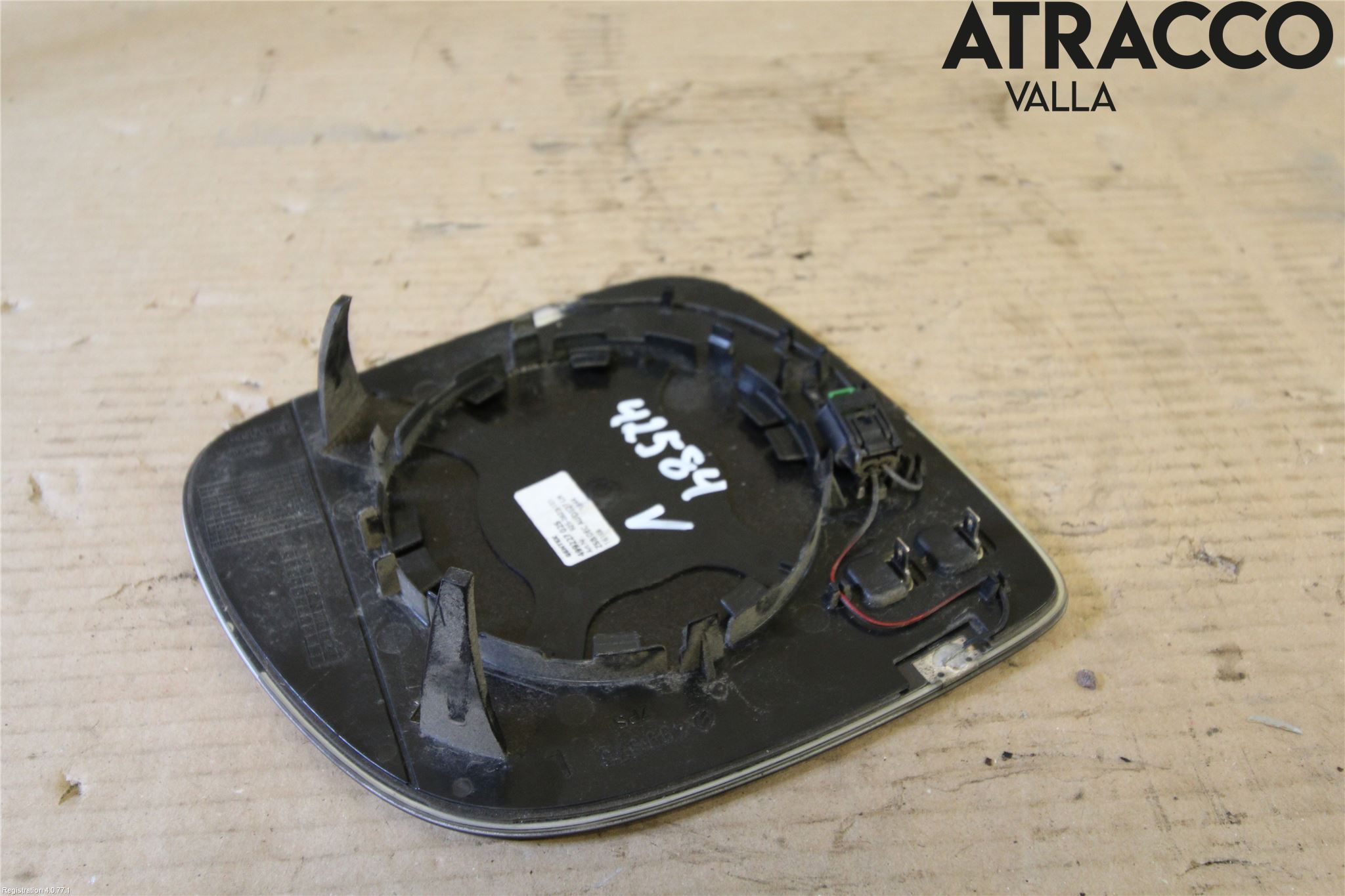 Audi Q7/SQ7 Spegelglas Vä