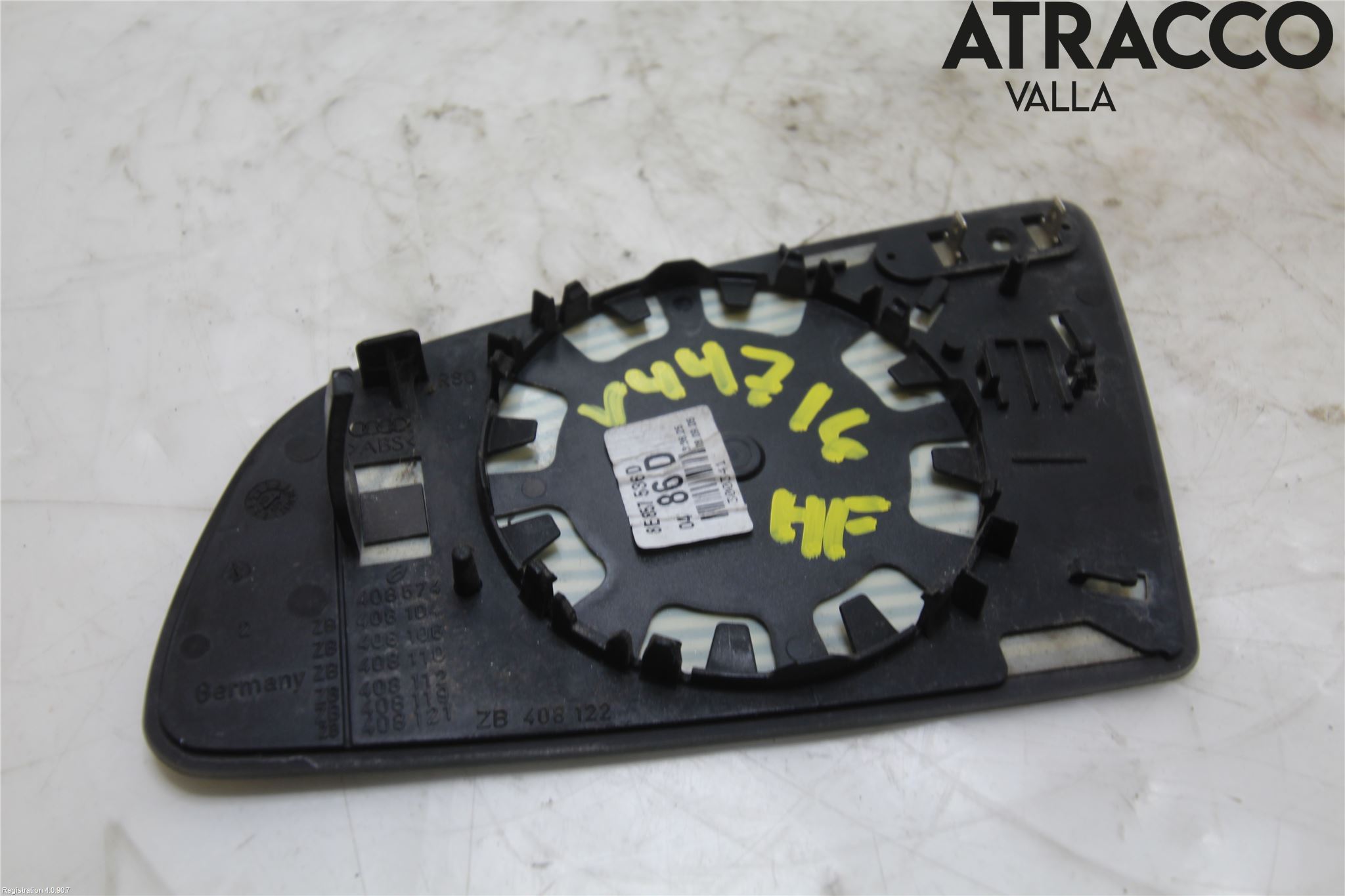 Audi A3/S3 05-13 Spegelglas Hö